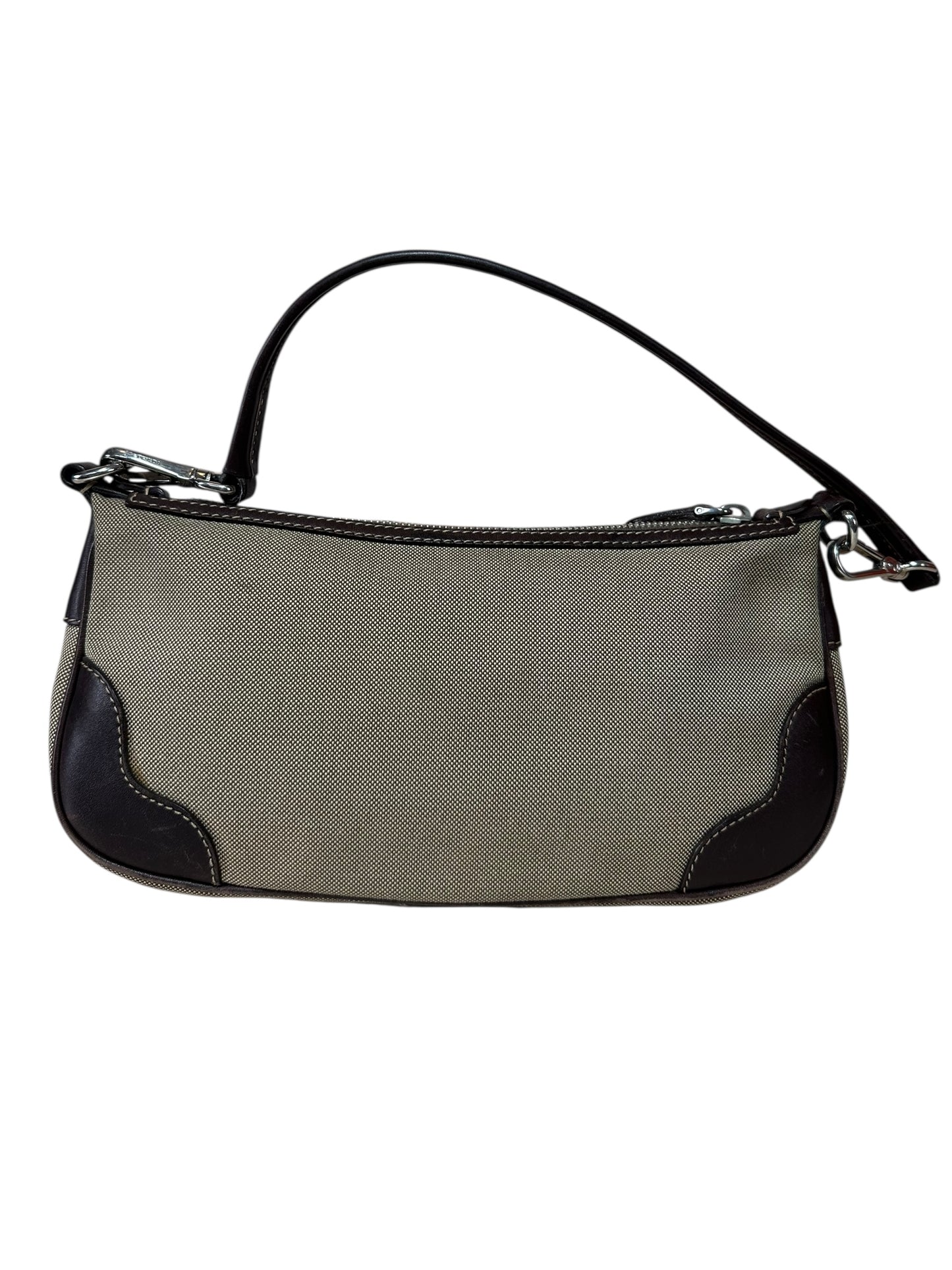 Prada mini borsa in canvas vintage