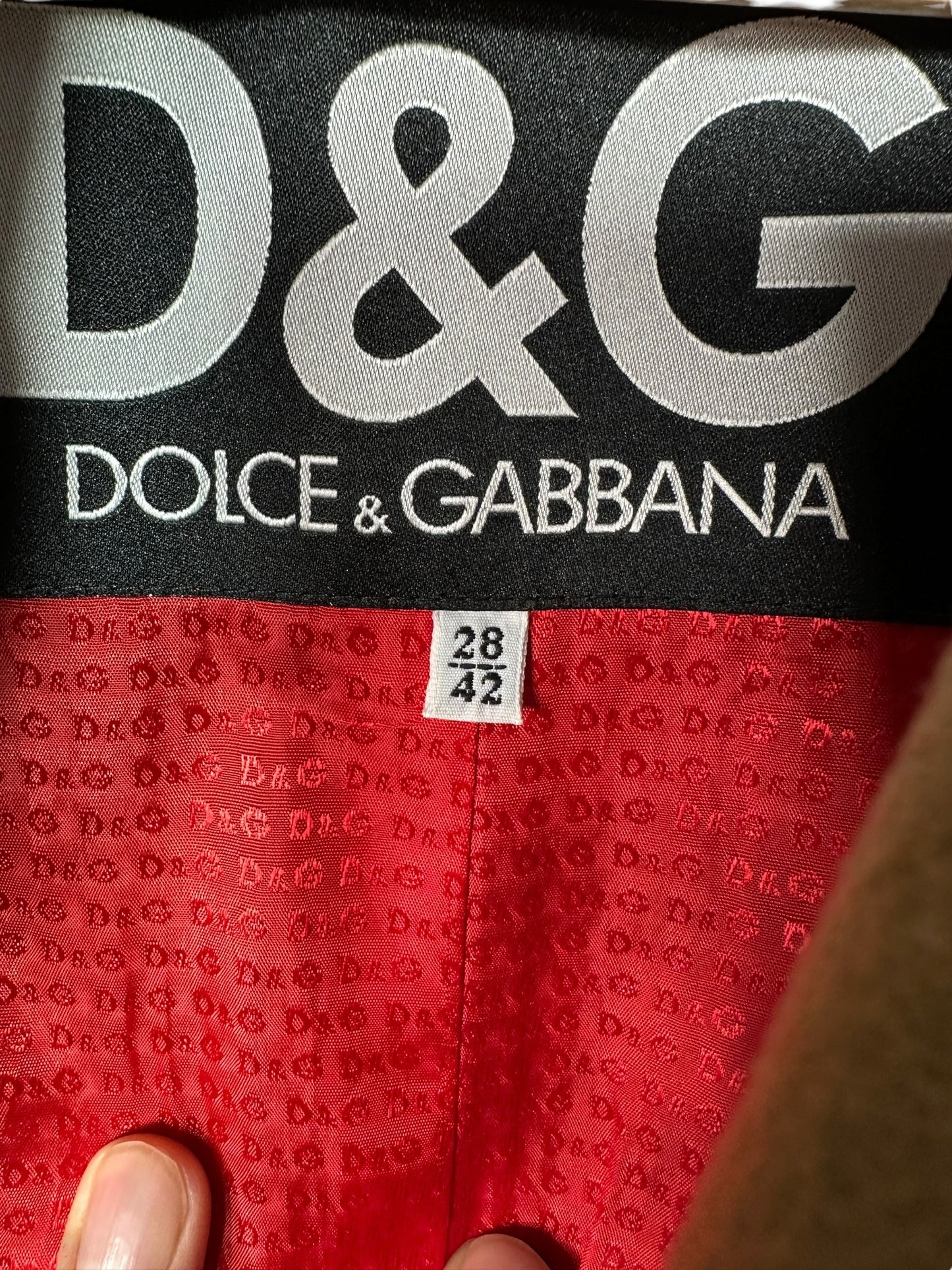 D&G giacca vintage in lana ((M)