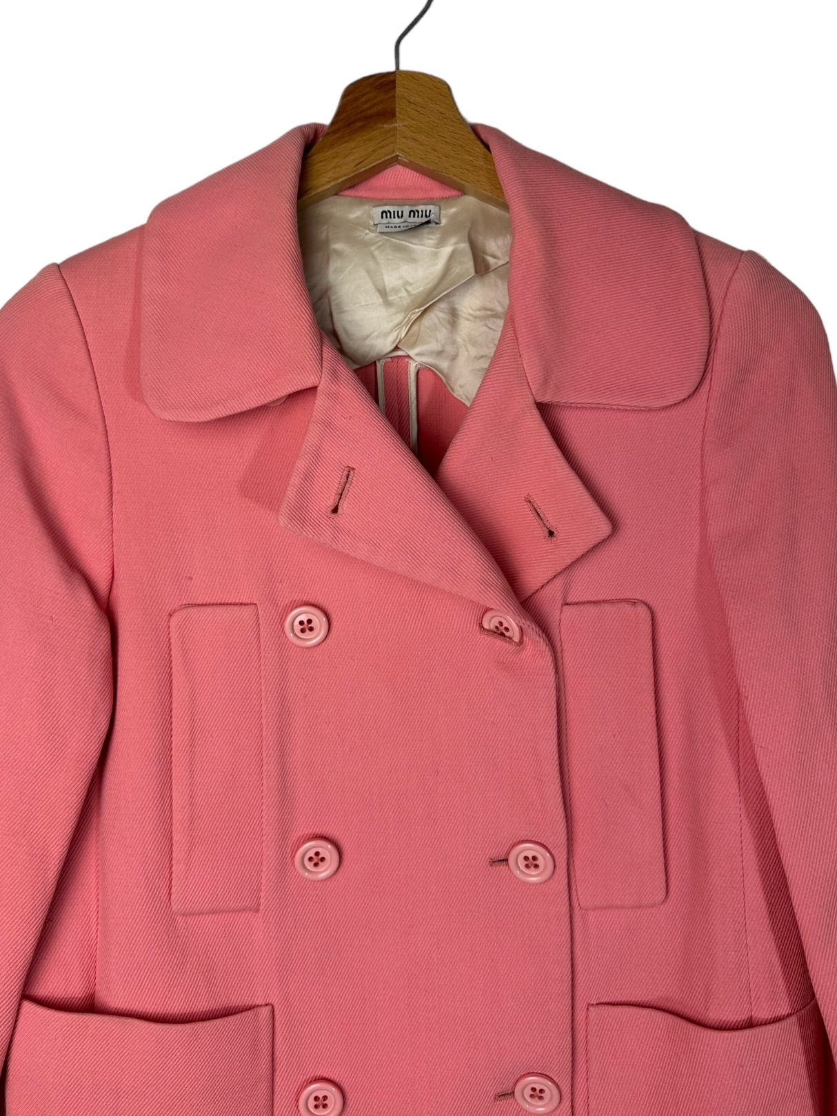Miu Miu cappotto rosa (XS)