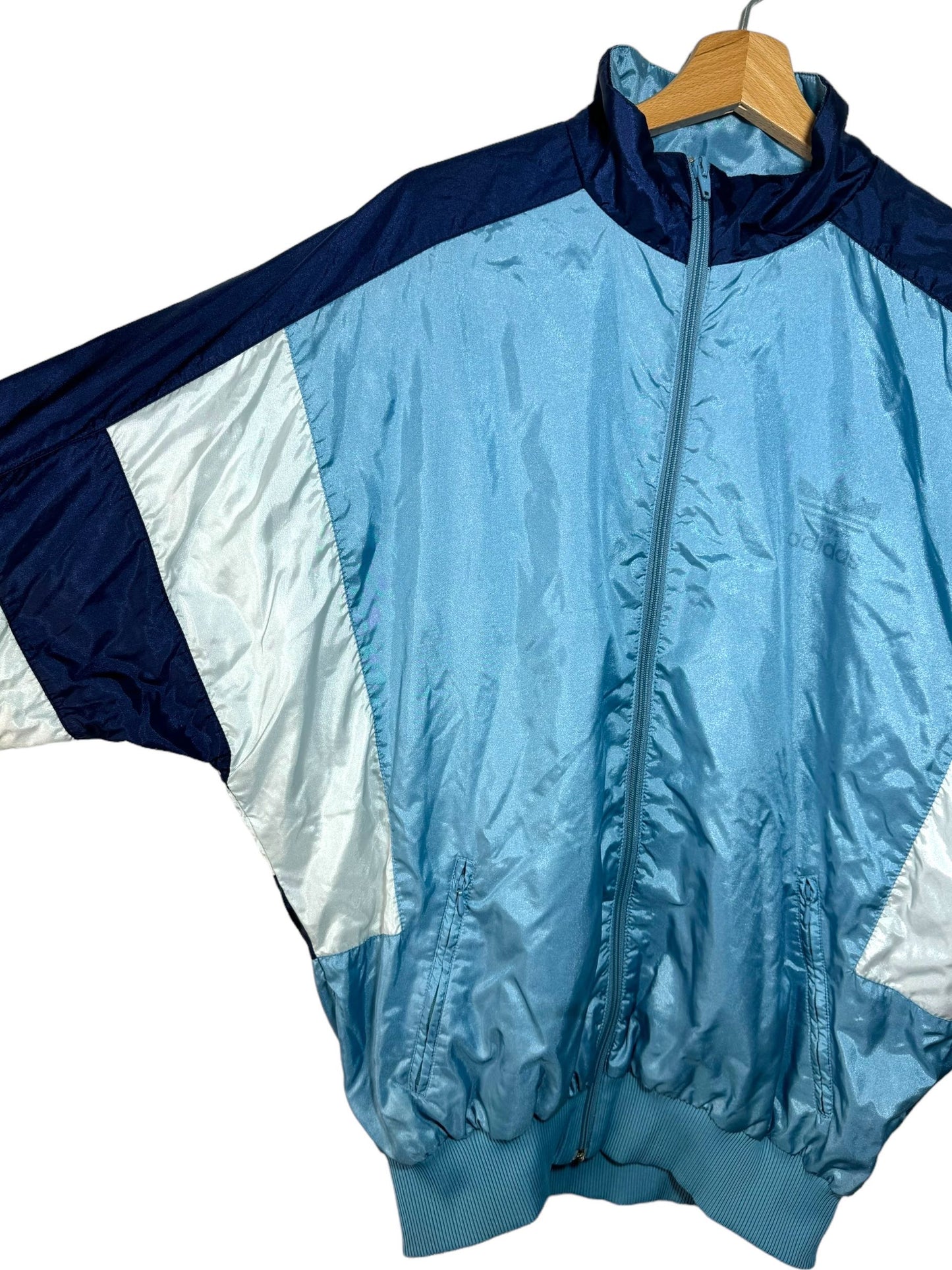 Adidas felpa con zip vintage (XL)