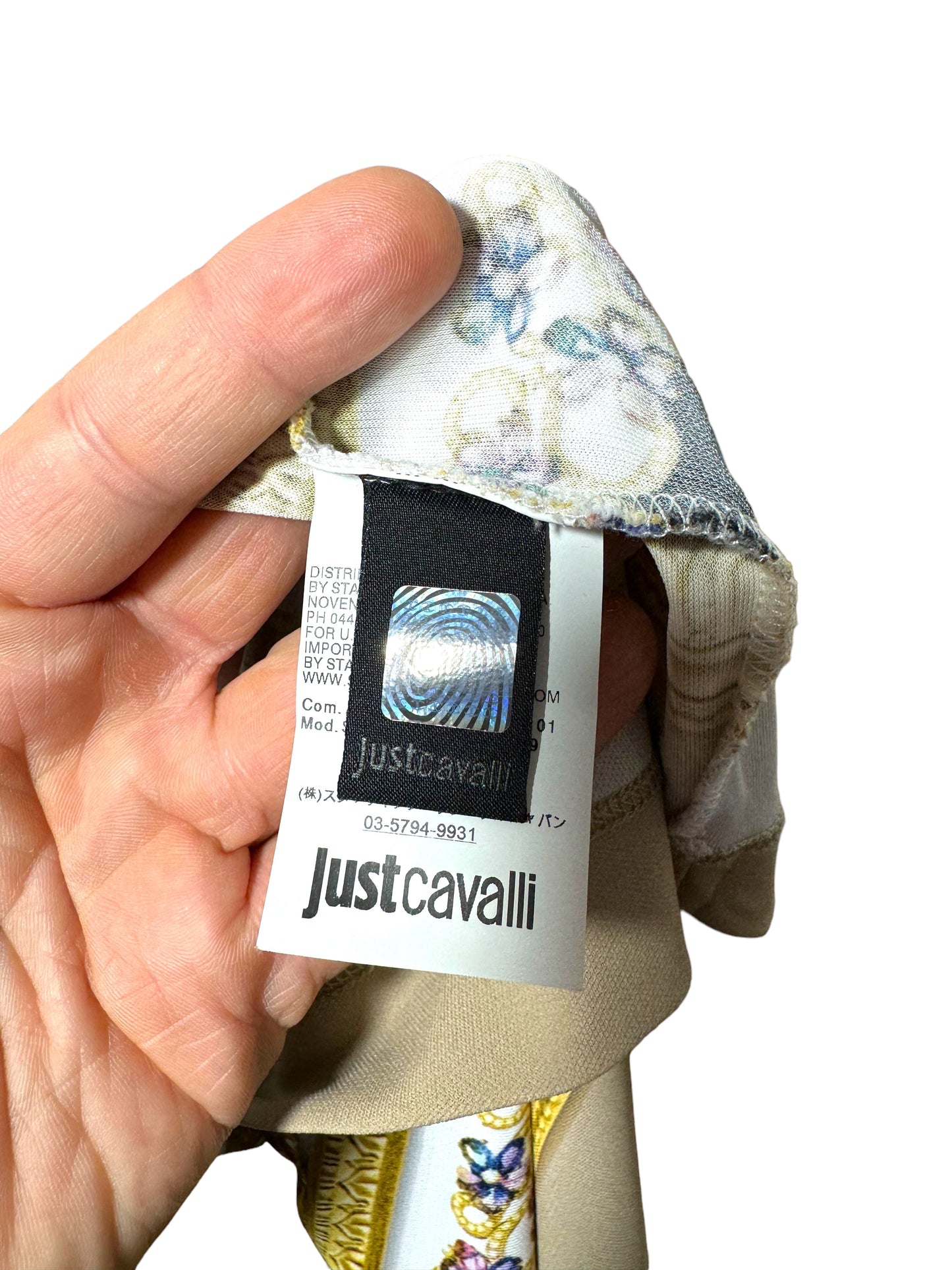 Just Cavalli mini abito con stampa (S)