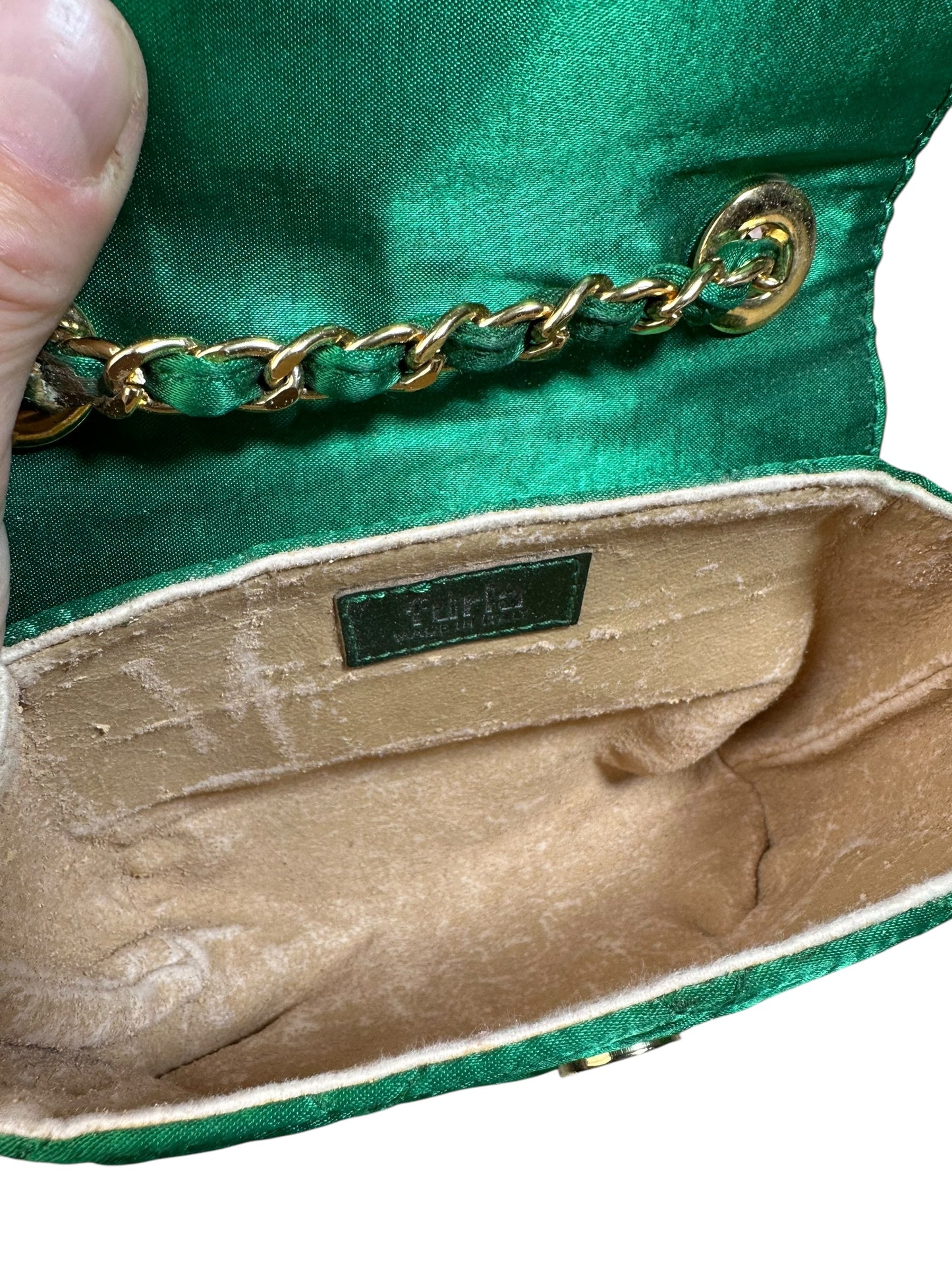 Furla mini borsa in raso