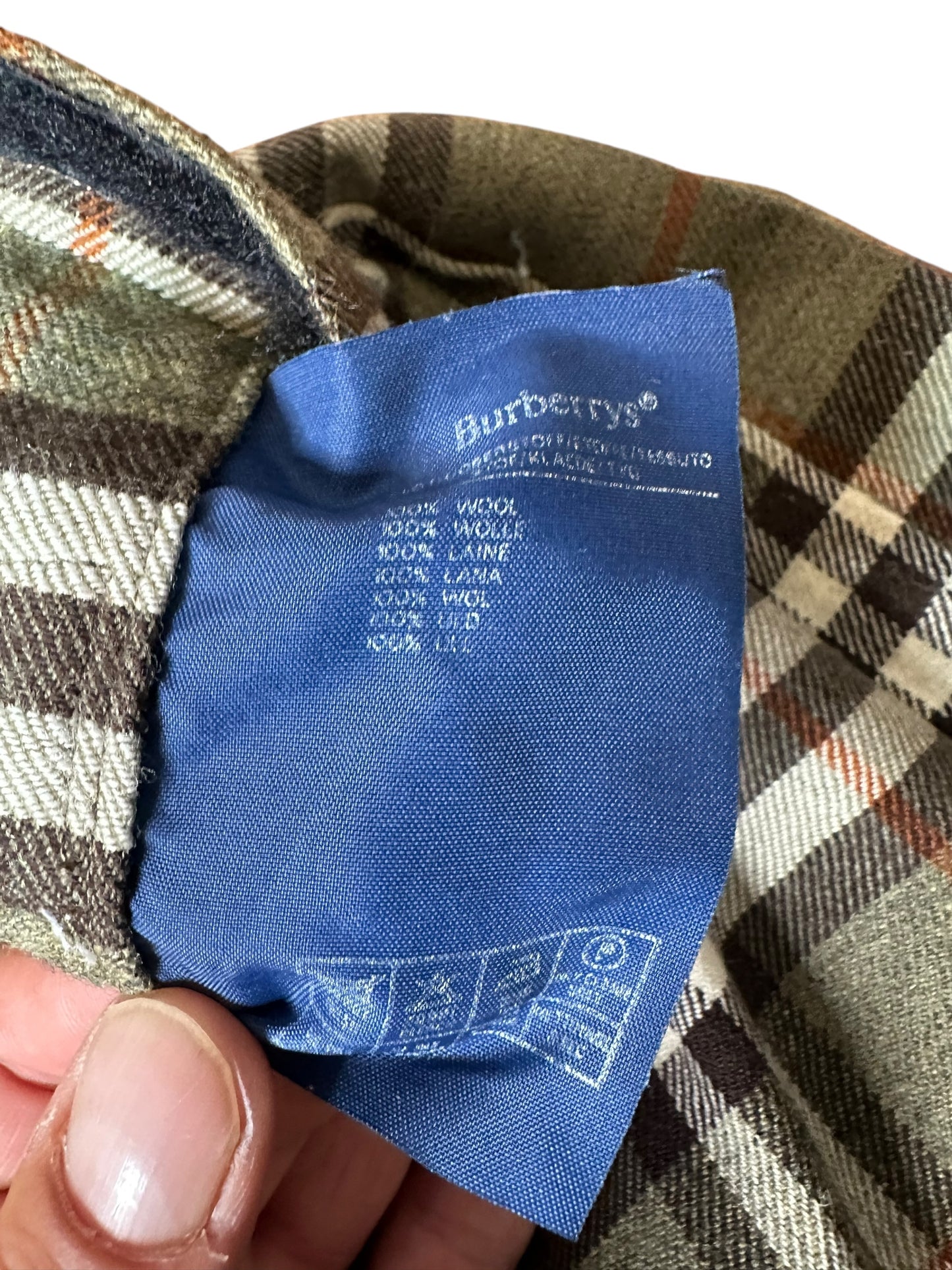 Burberry kilt unisex vintage (L)