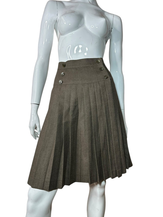 Max Mara gonna vintage in lana e cachemire (L)