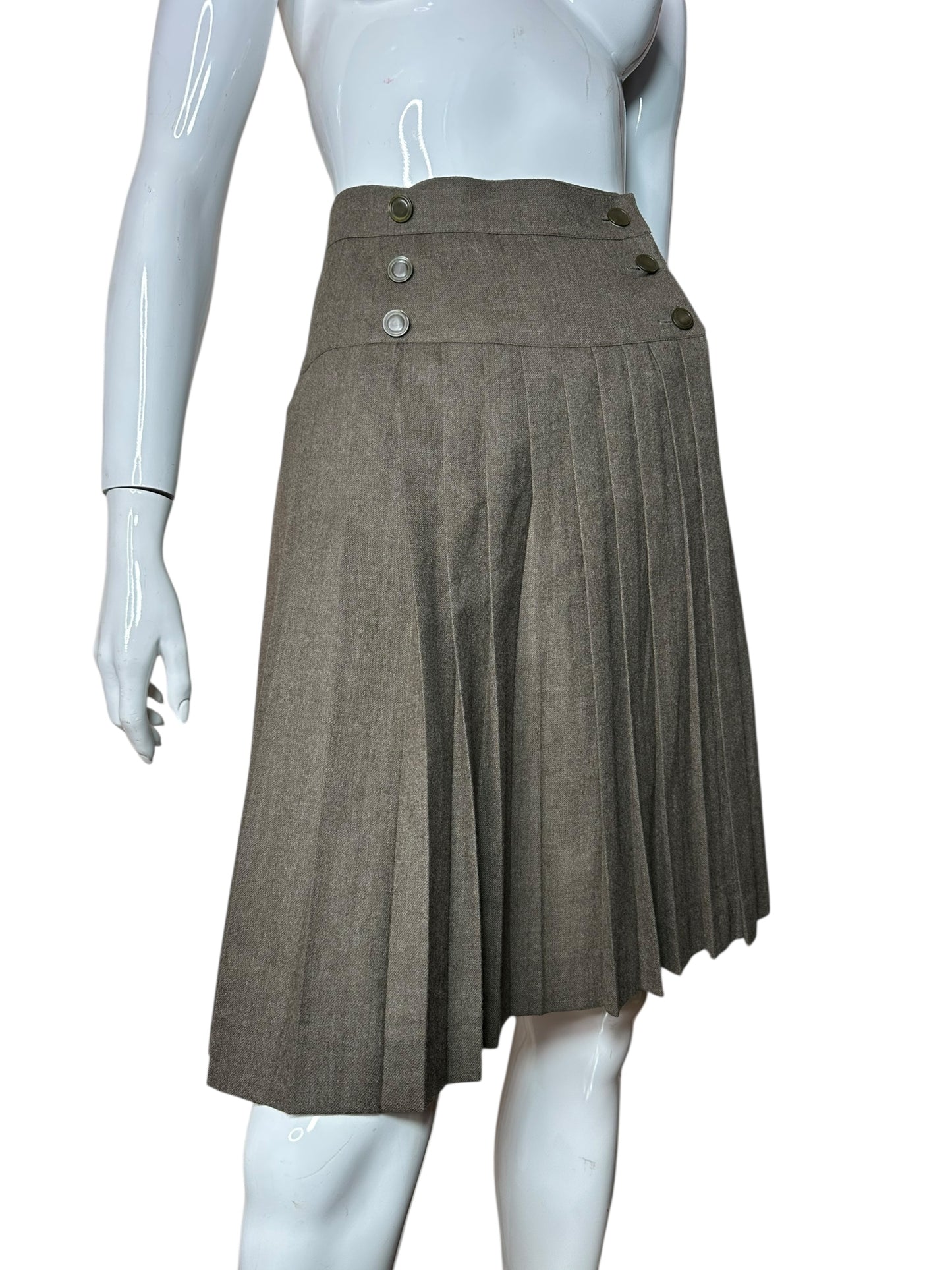Max Mara gonna vintage in lana e cachemire (L)