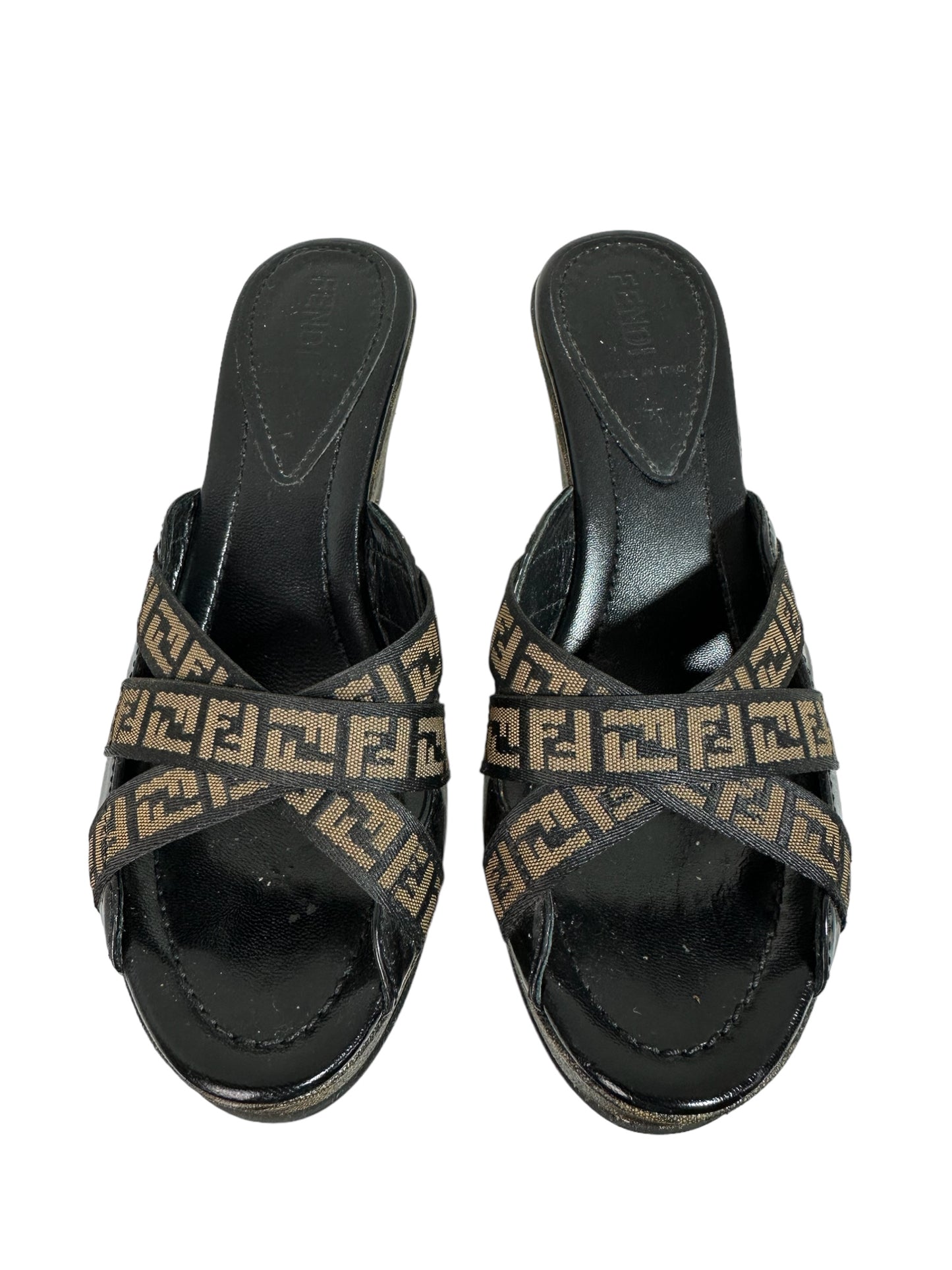 Fendi sabot vintage N36