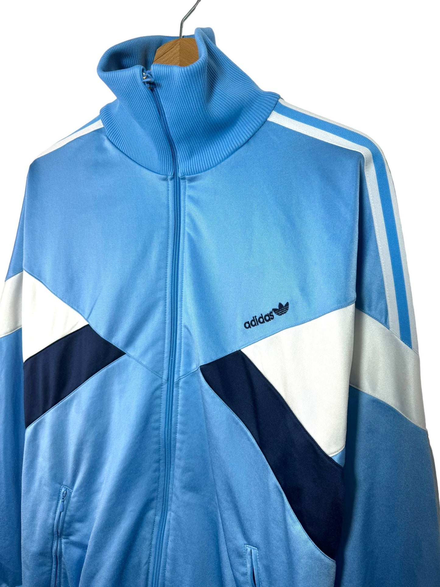 Adidas felpa con zip vintage (XL)