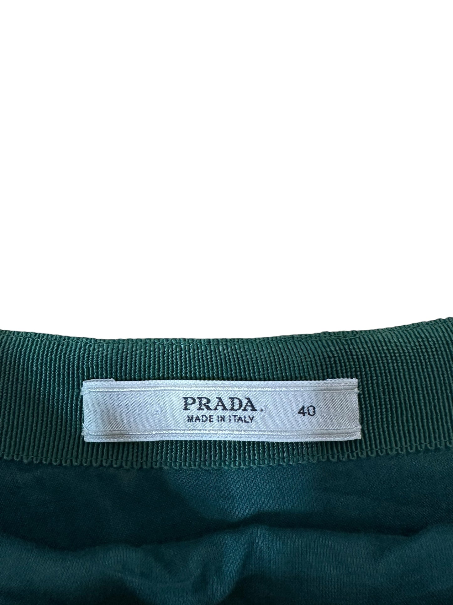 Prada gonna vintage a pieghe (S)