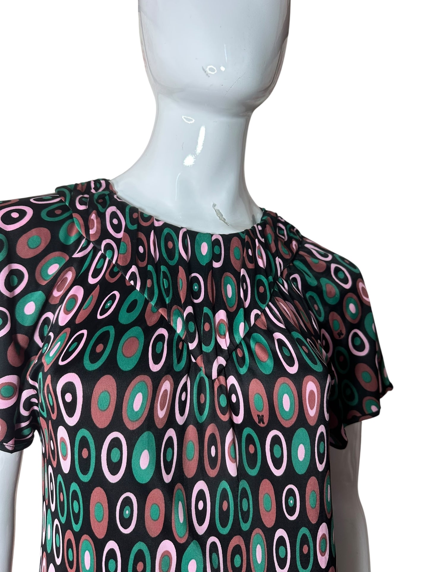 Missoni abito vintage in viscosa (L)