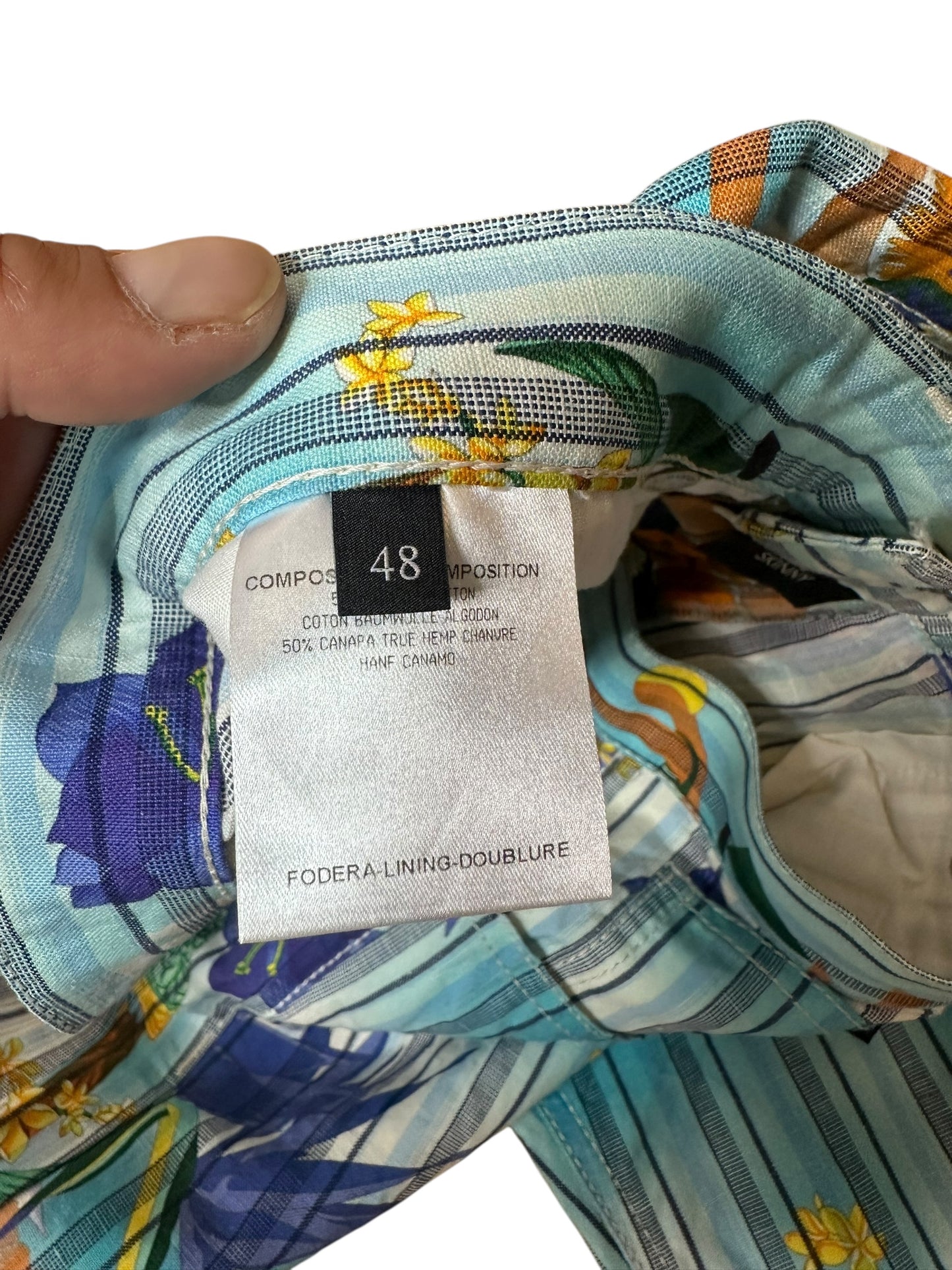 Gucci pantaloni vintage stampati (L)