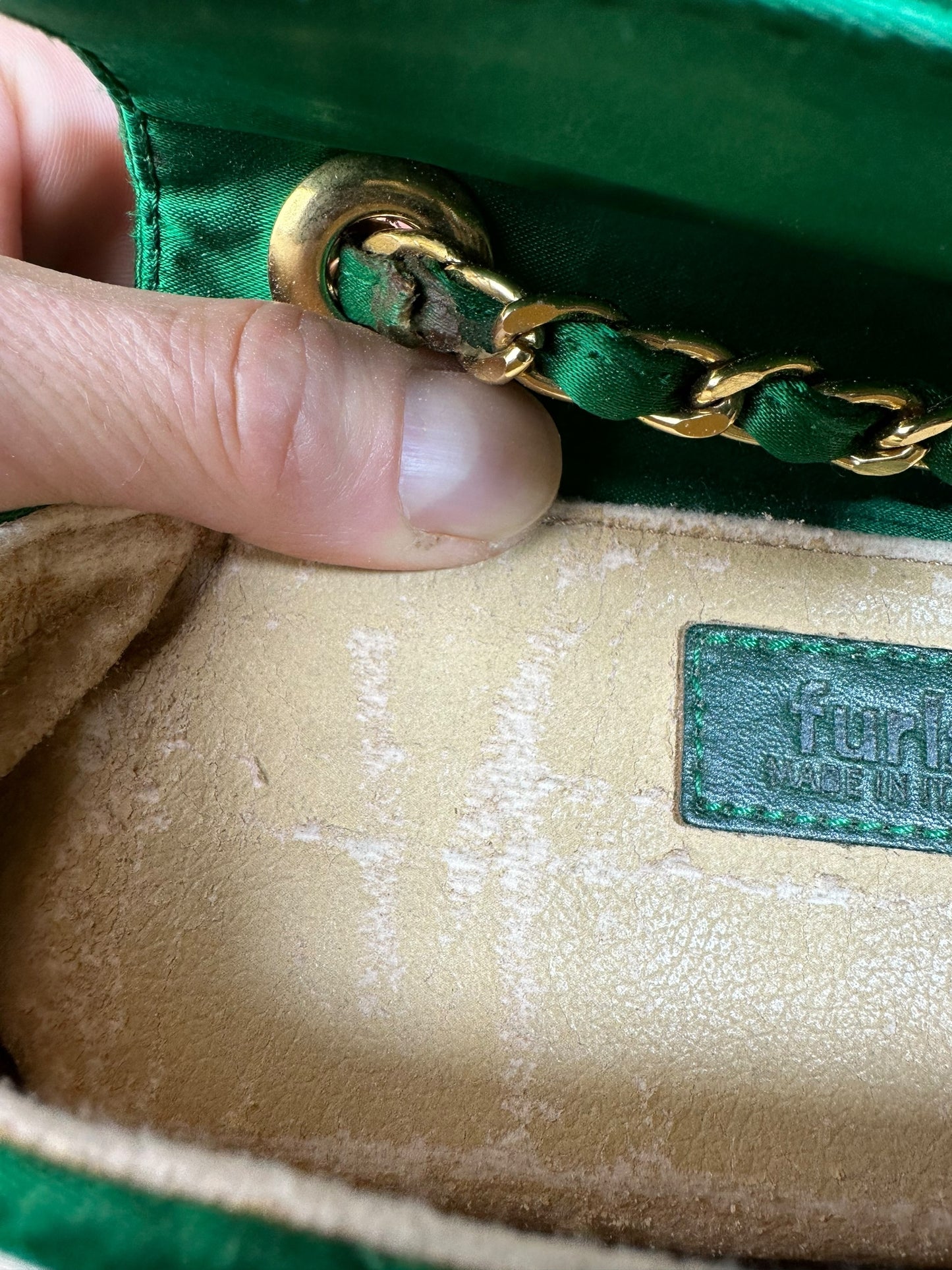 Furla mini borsa in raso