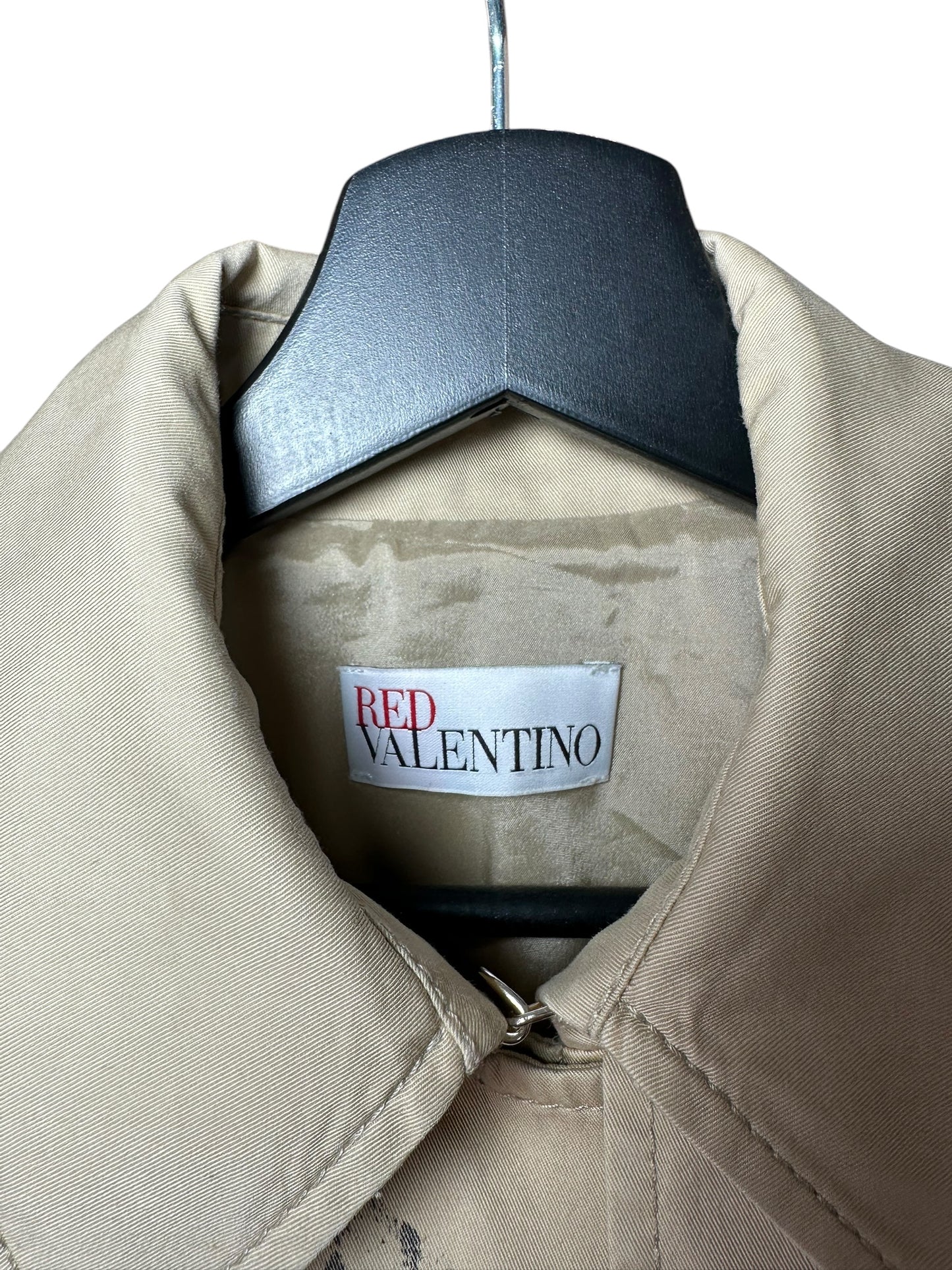 Red Valentino trench con stampa (S)