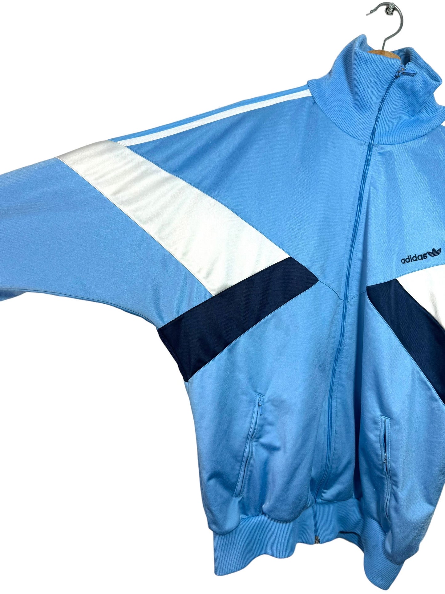 Adidas felpa con zip vintage (XL)