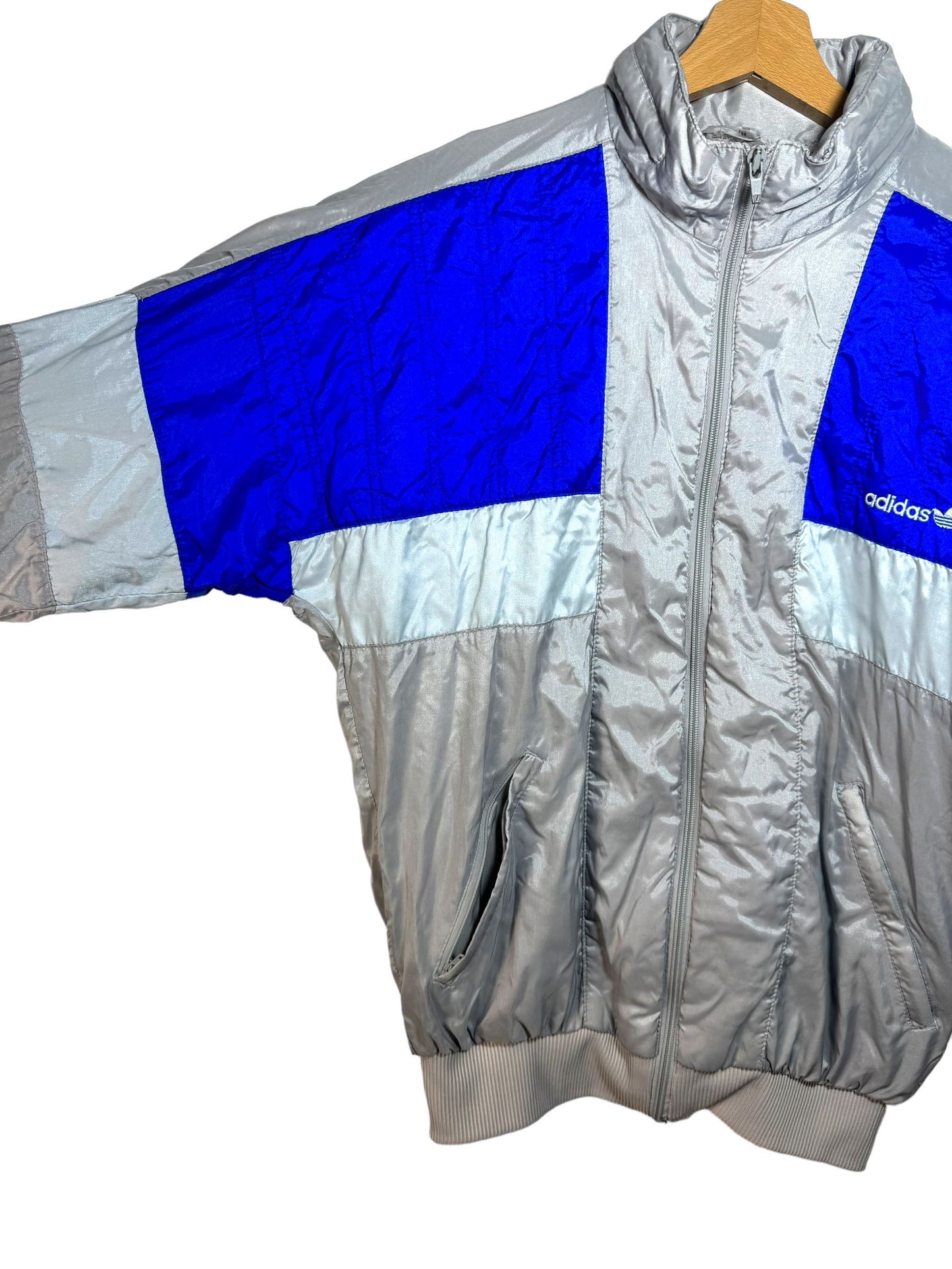 Adidas felpa con zip vintage (S)