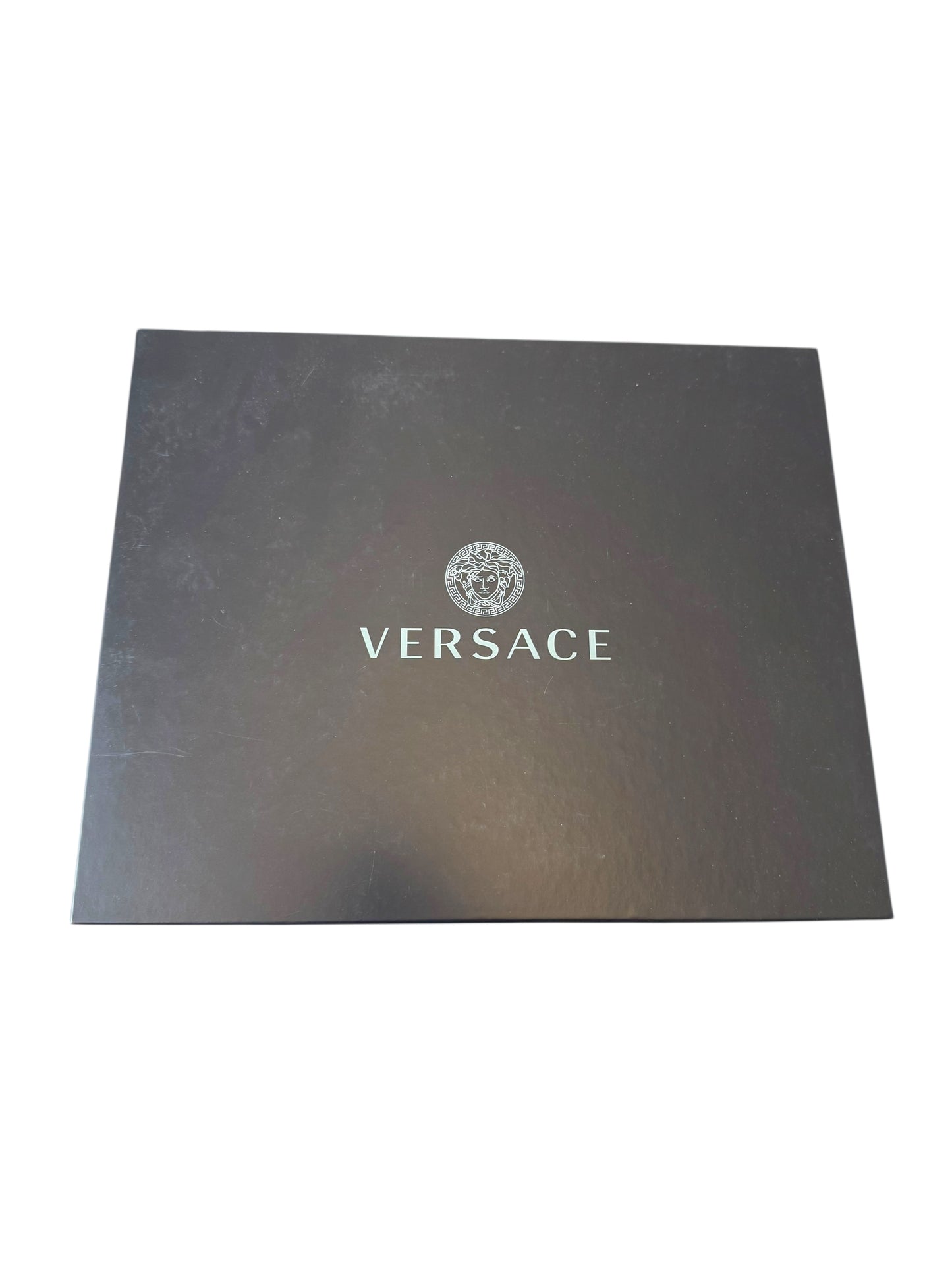 Versace Sandali Platform Viola Satinati Medusa - Taglia 40