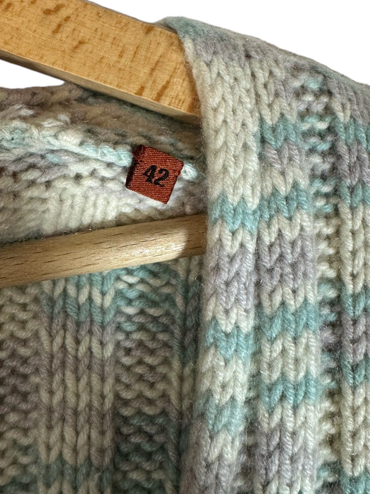 Missoni cachemire maglione con scollo (M)