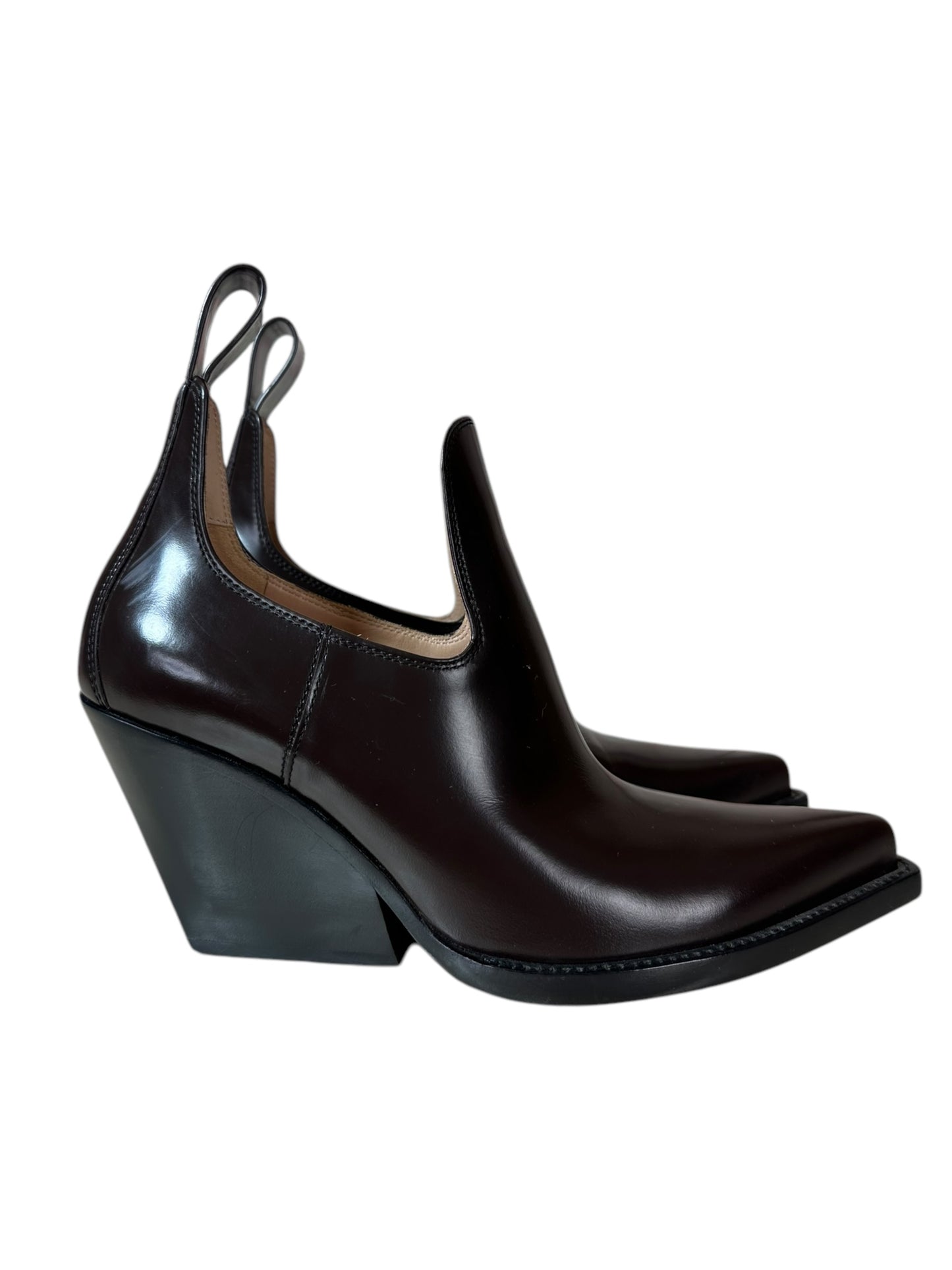 Bottega Veneta stivaletto in pelle (37)