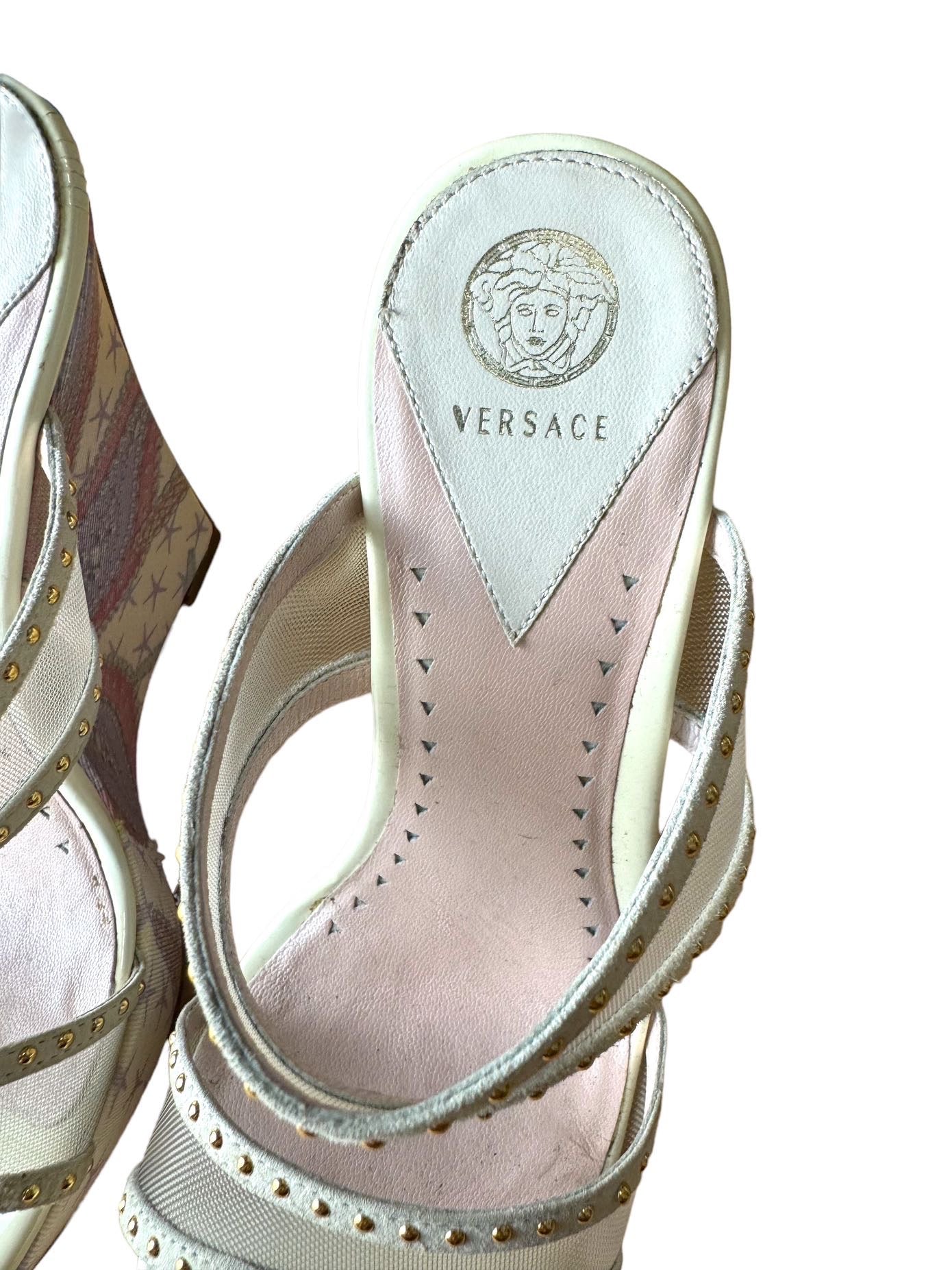 Versace sandali tresor de la mer