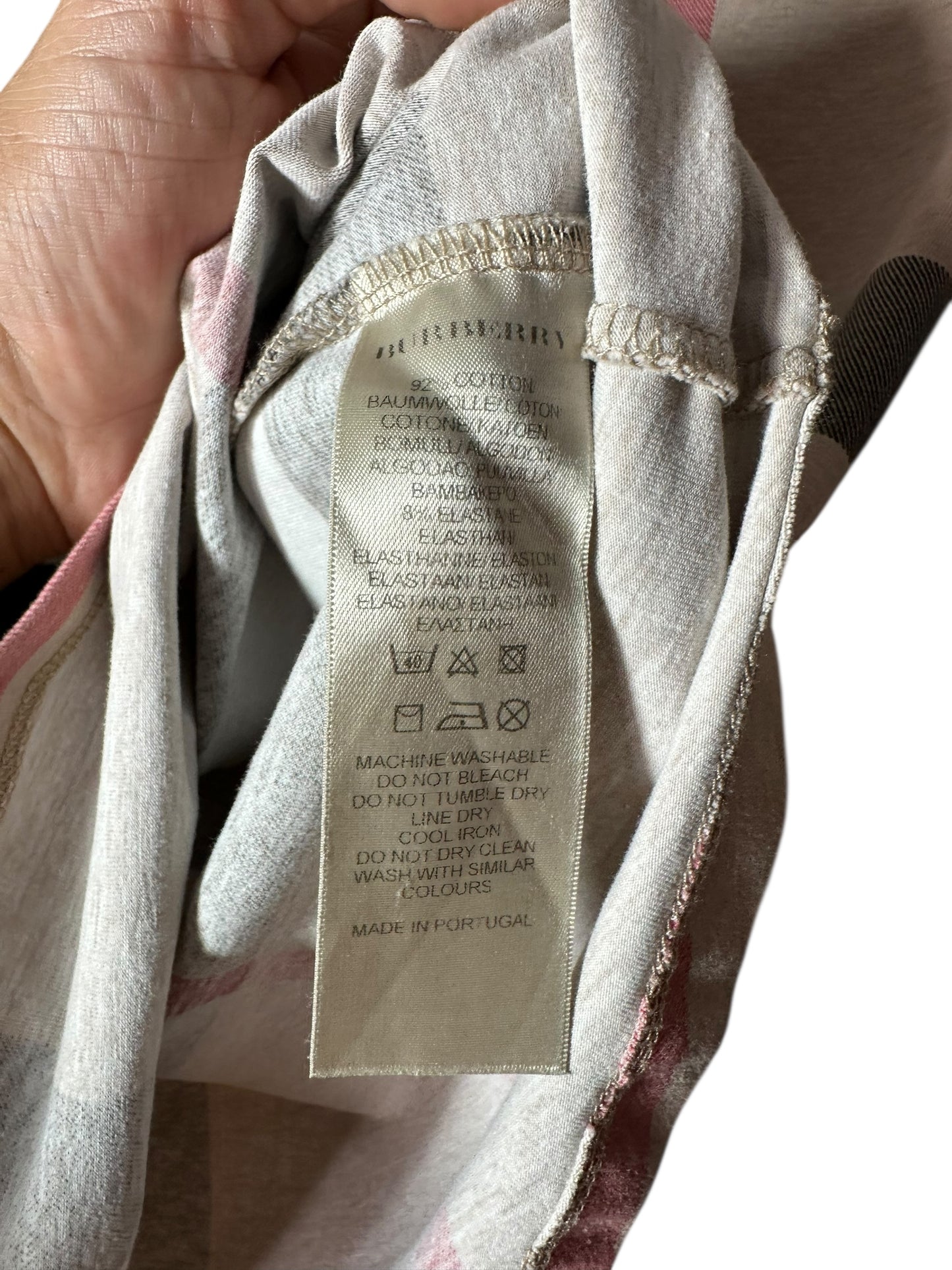 Burberry T-shirt in cotone