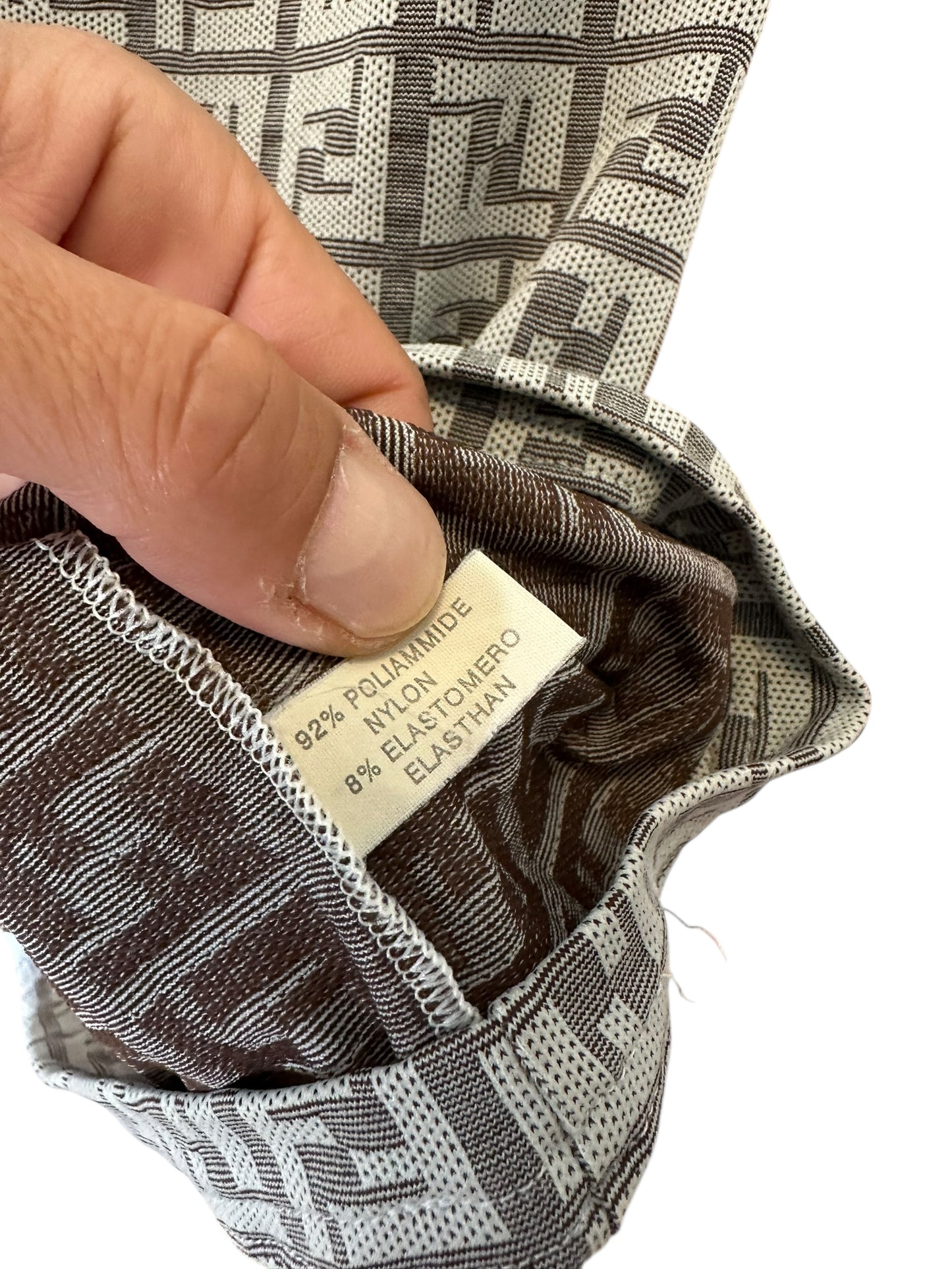 Fendi mini abito vintage FF (M)