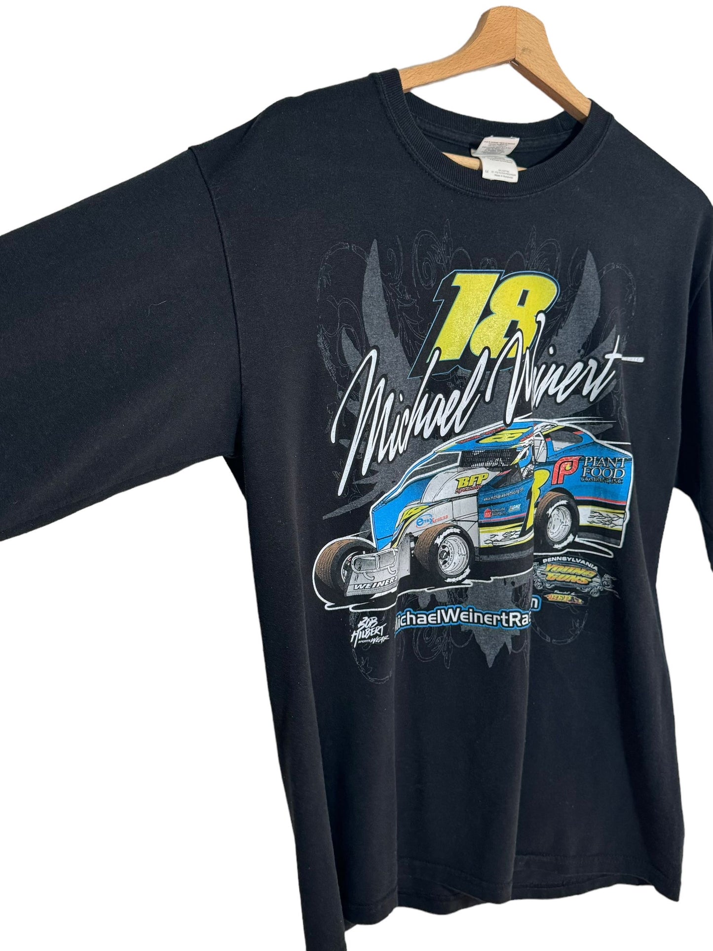 T-shirt Gildan michael wienert racing vintage (M)