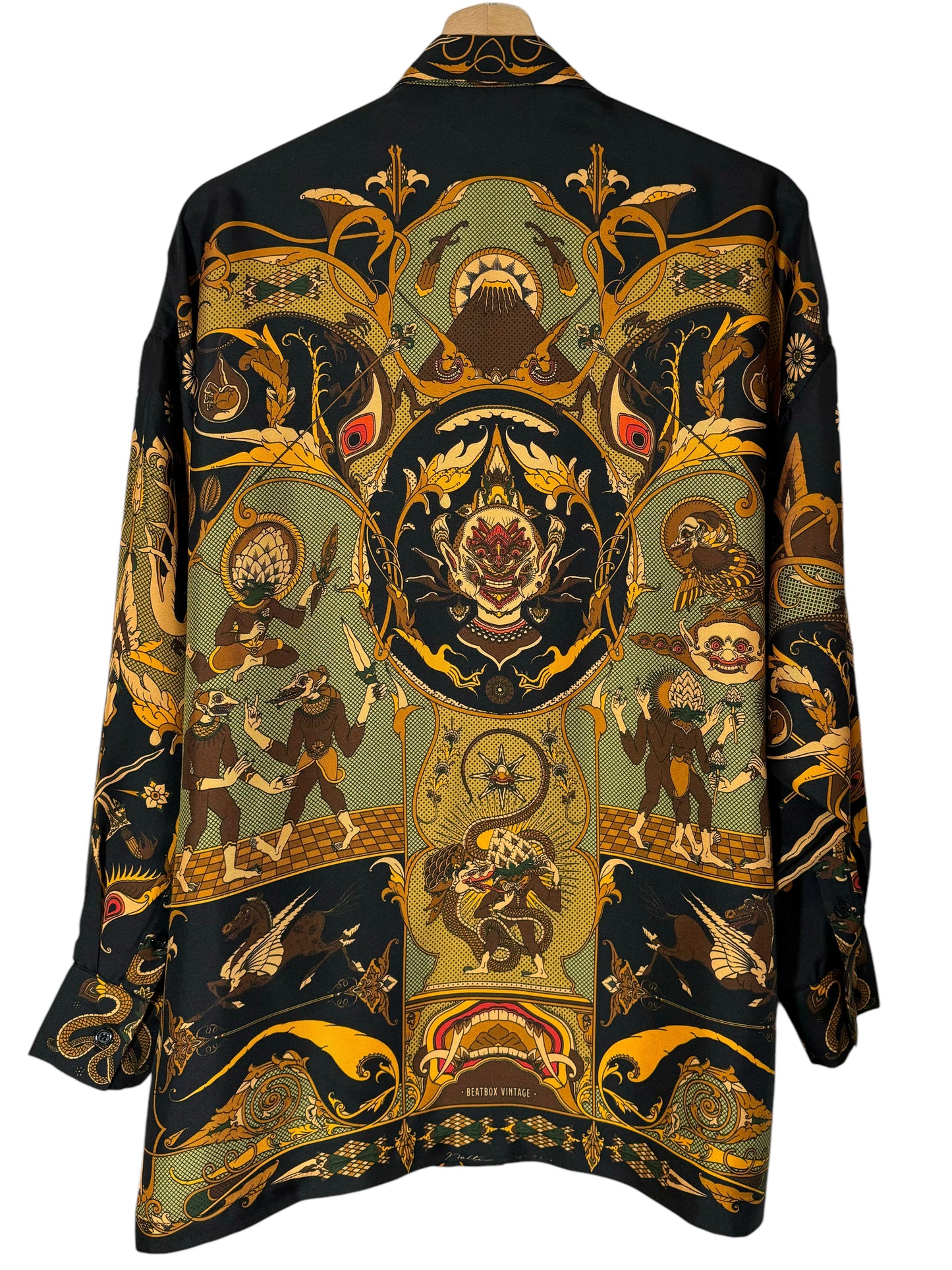 Camicia Fractal in seta