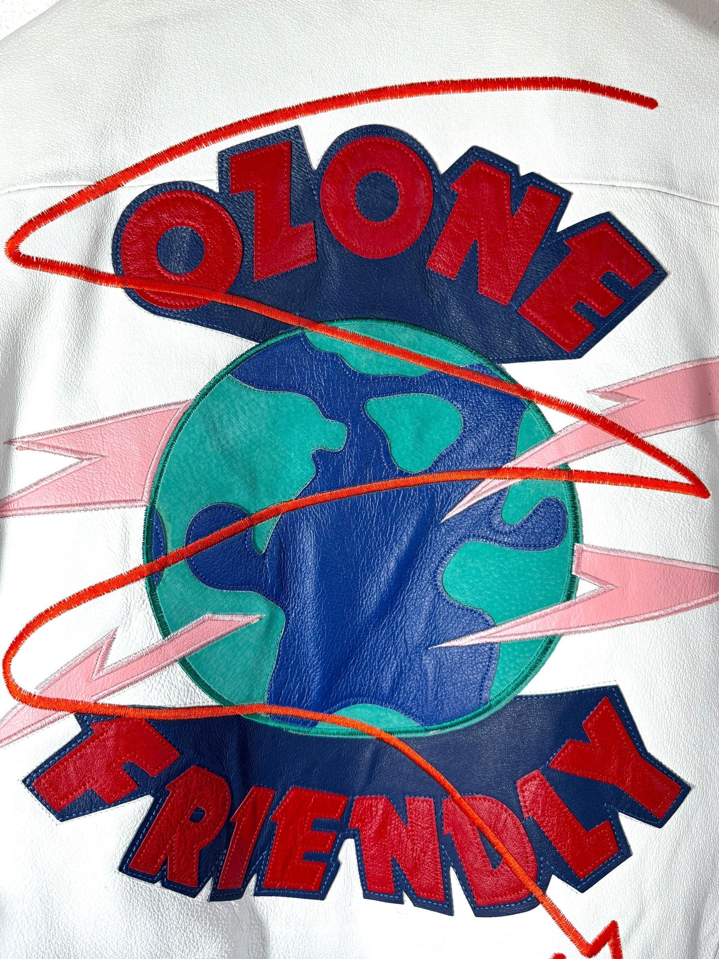 Giacca in pelle vintage Michael Hoban (XL)