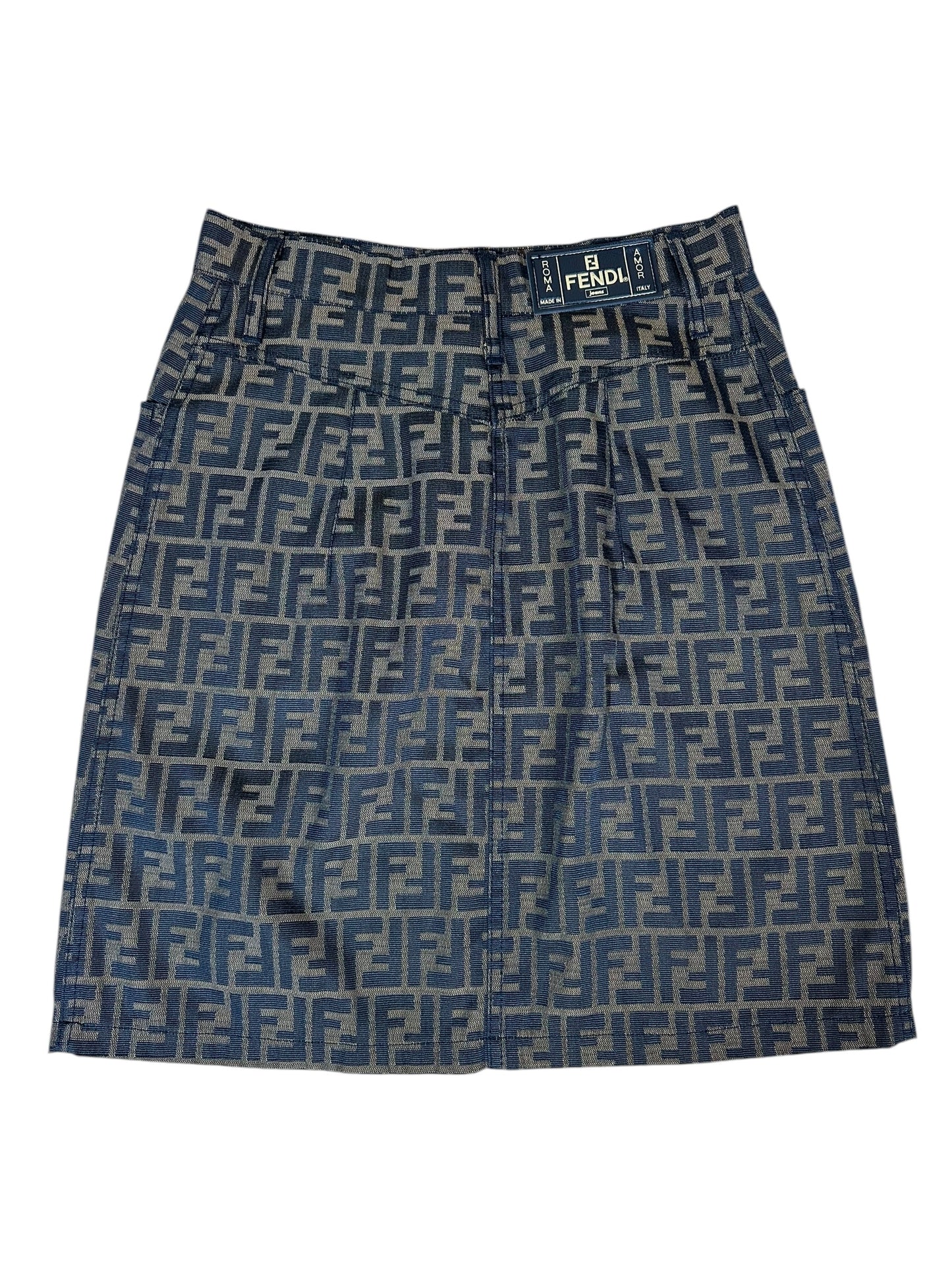 Fendi gonna vintage monogram (M)