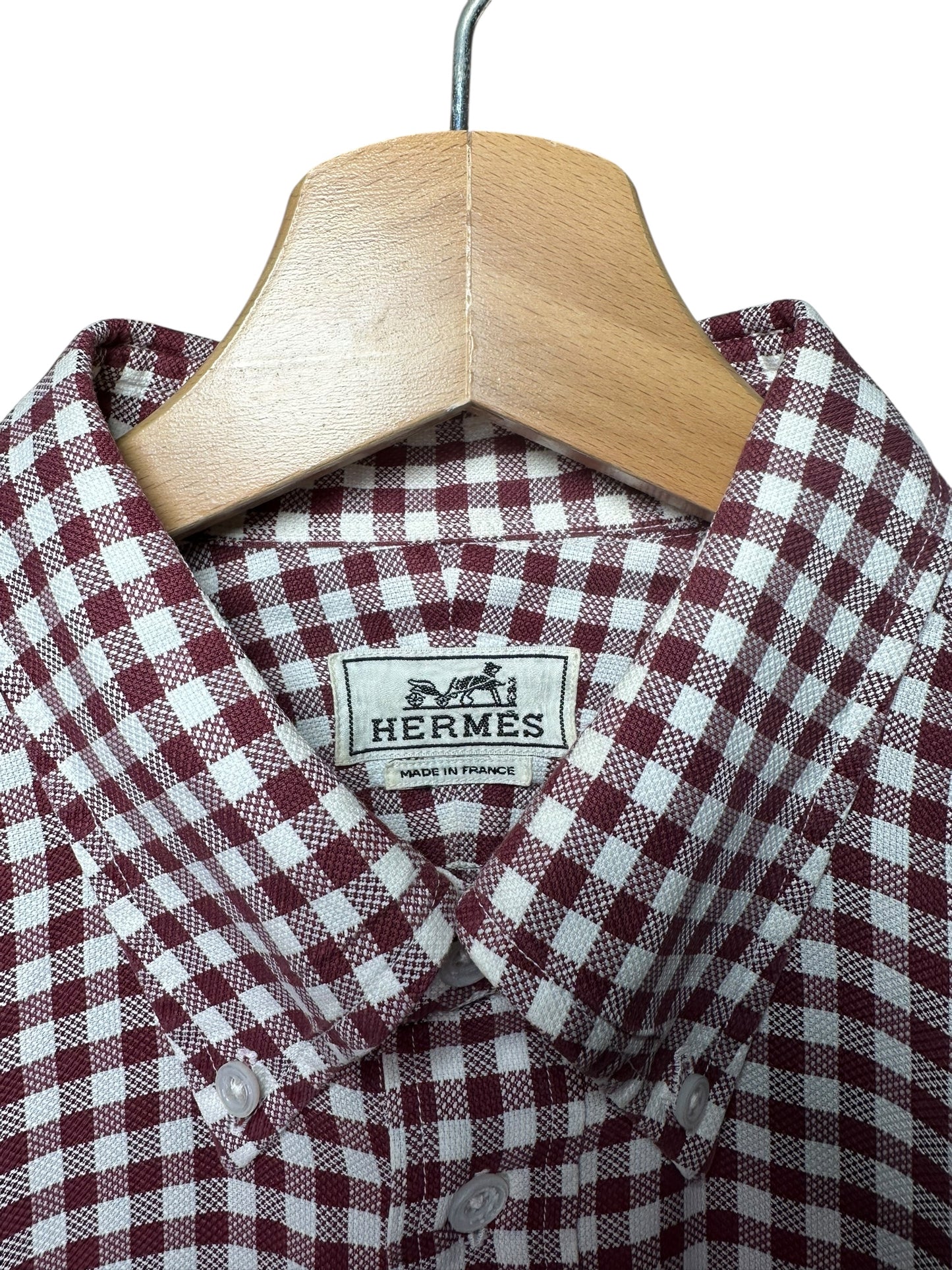 Hermès camicia vintage maschile (M)