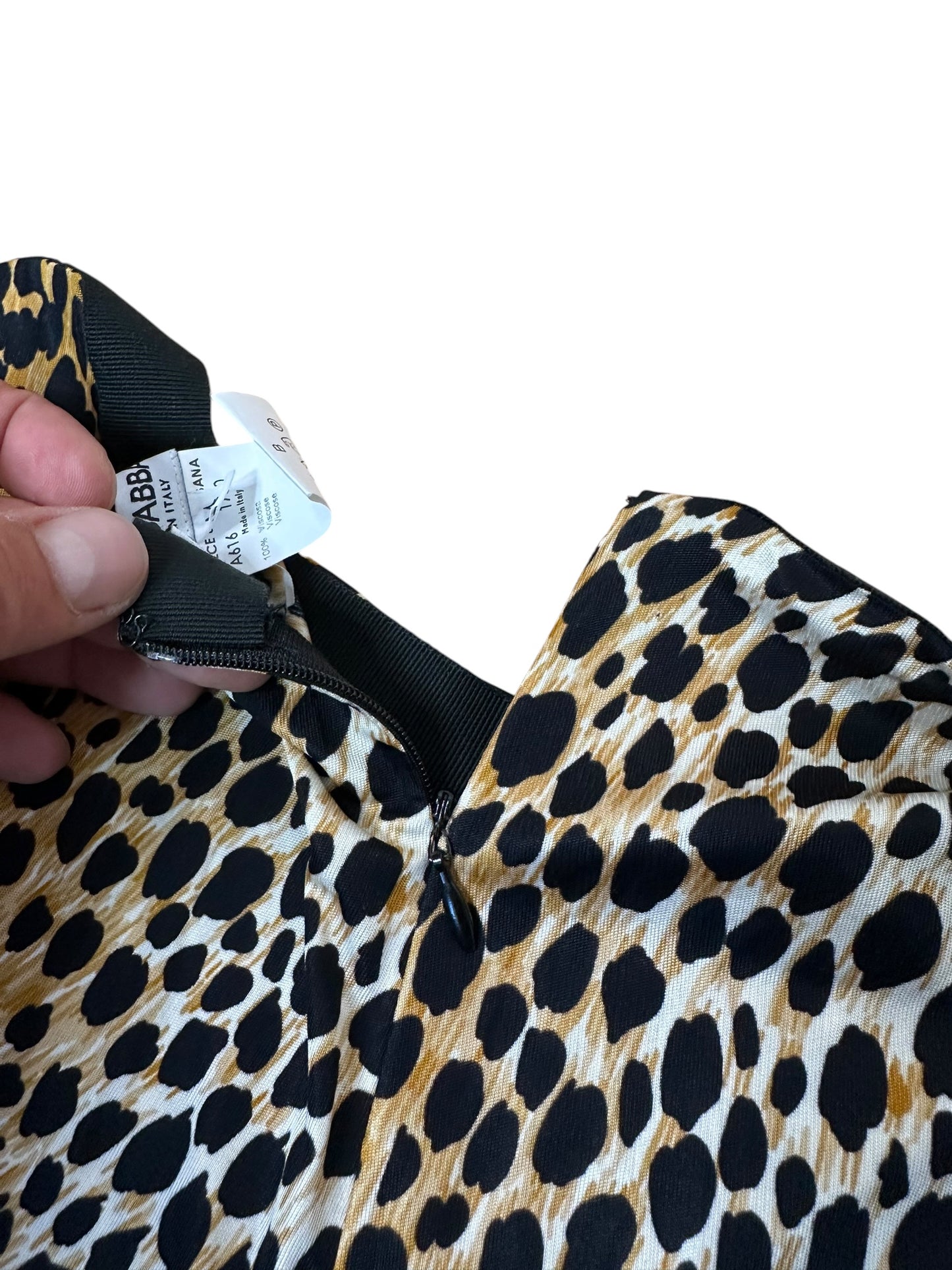Dolce & Gabbana pantaloni animalier (L)