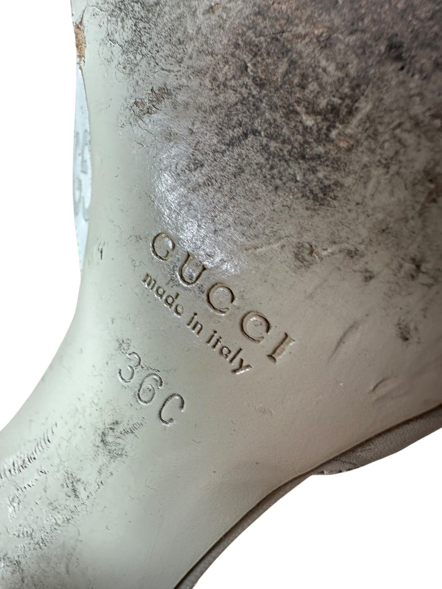 Gucci sandalo vintage in pelle — foto 10