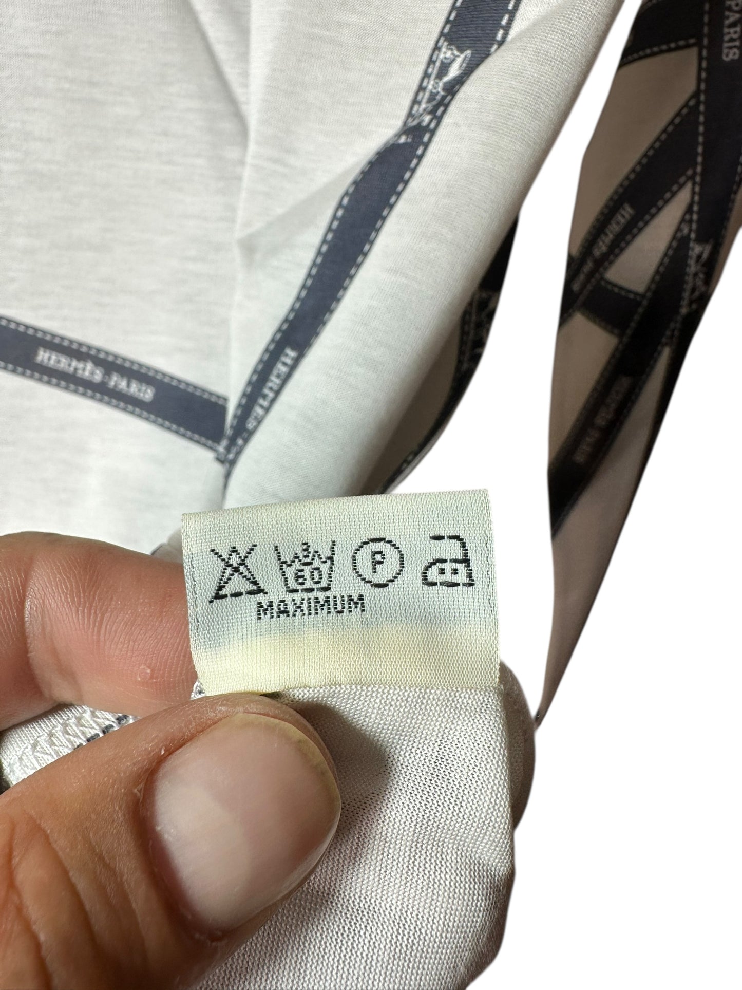 Hermès t-shirt vintage a maniche lunghe (M)