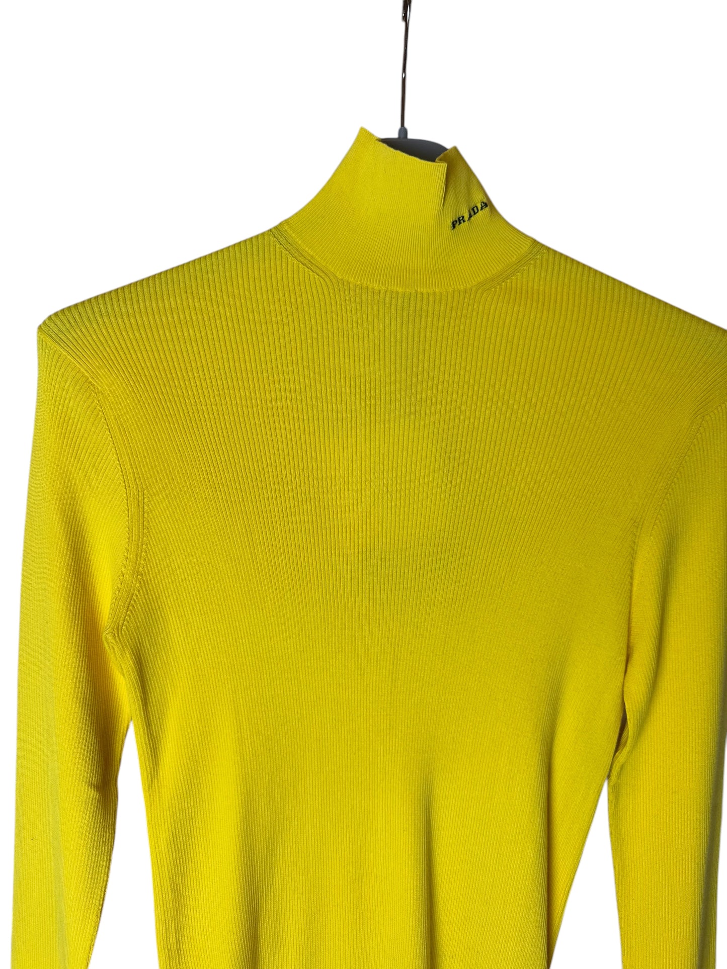 Maglia Dolcevita Prada in Maglia Gialla (48)