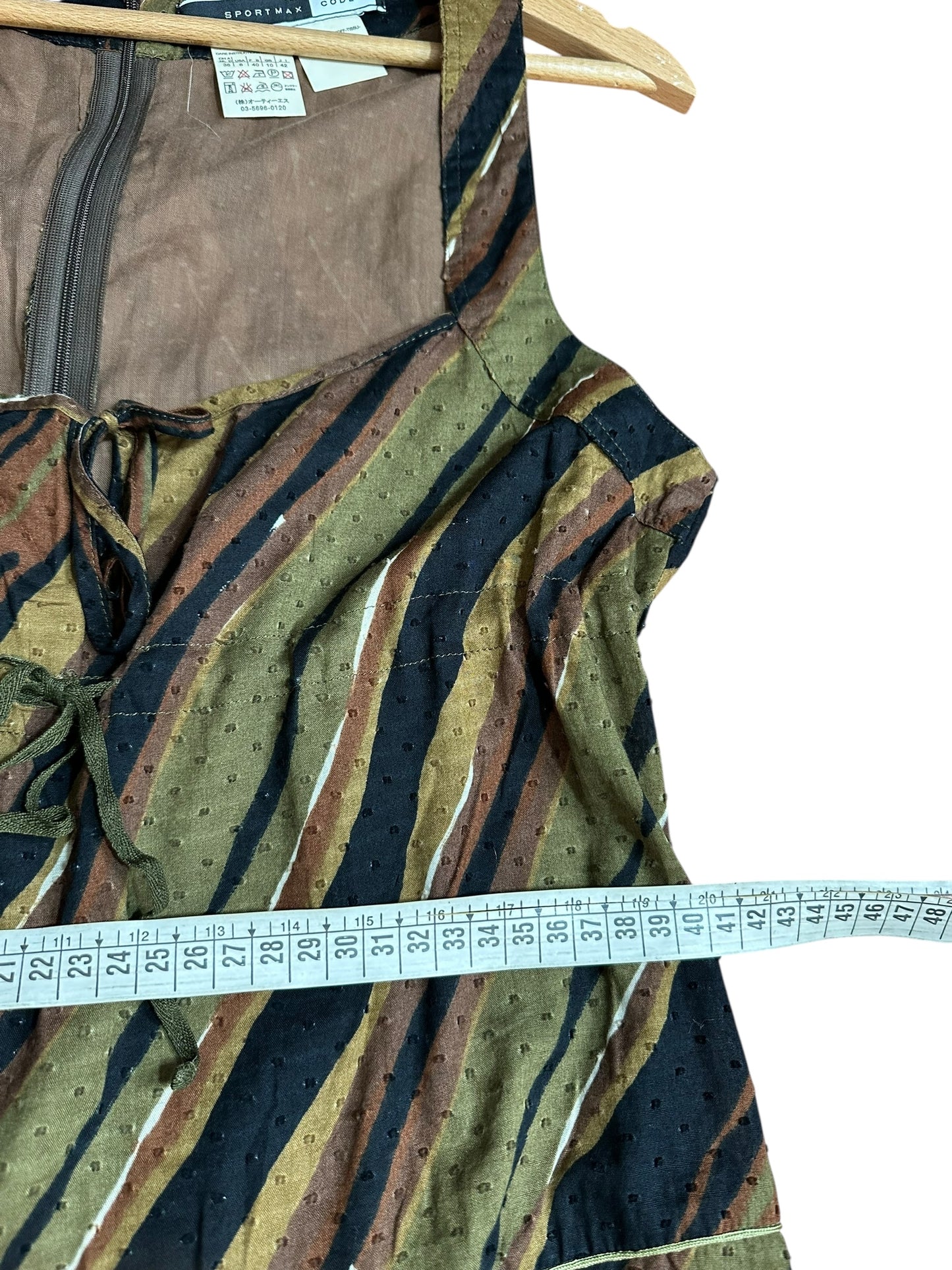 Sportmax abito in cotone (M)