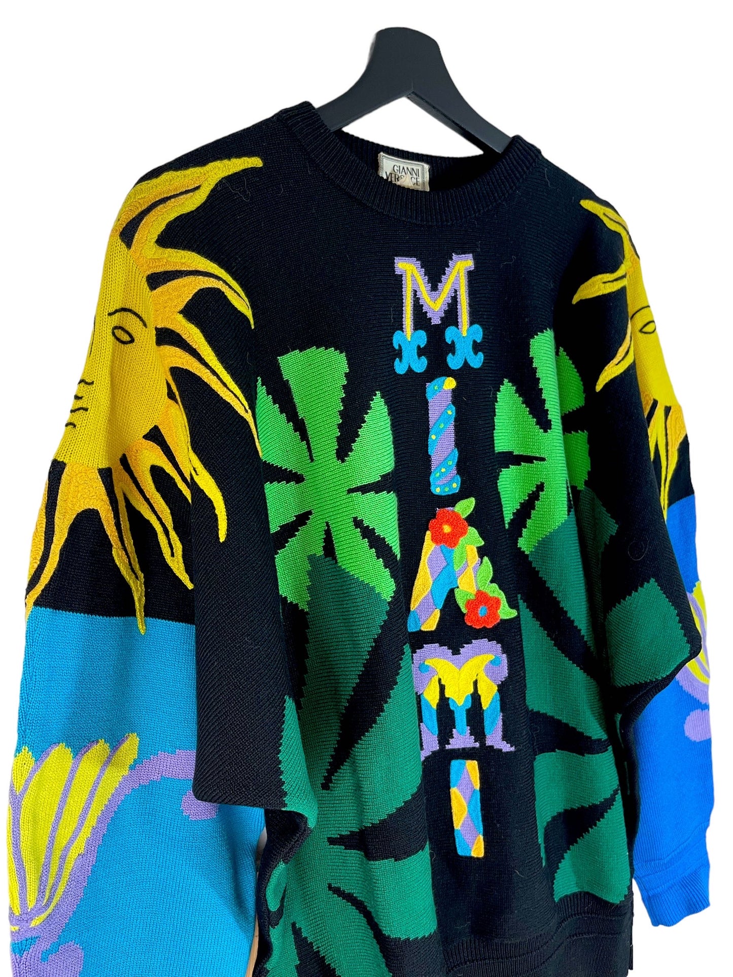 Gianni Versace maglione vintage Miami