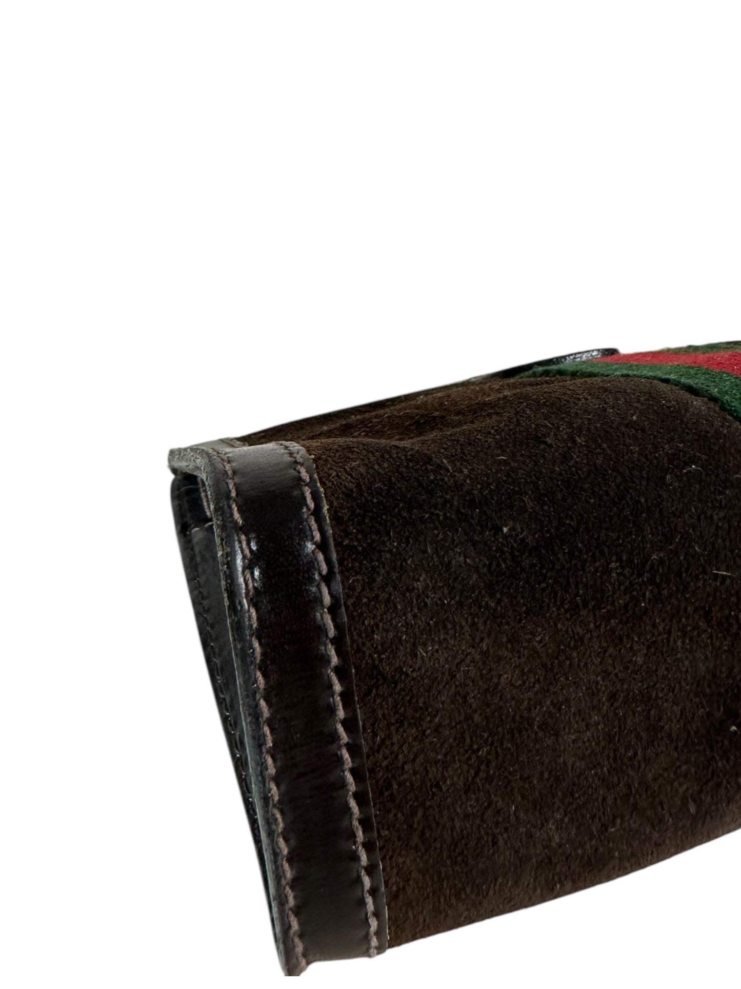 Gucci parfum mini pochette in velluto
