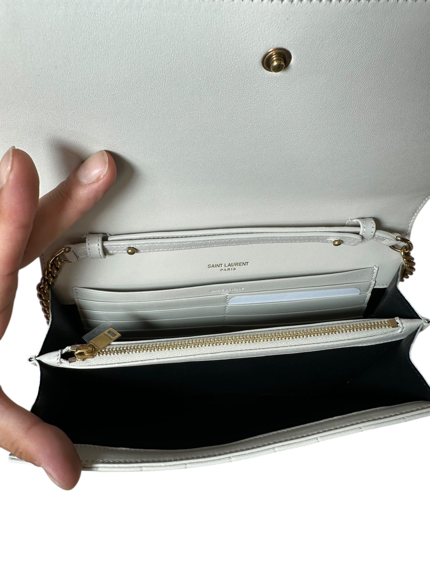 Yves Saint Laurent Pochette in pelle