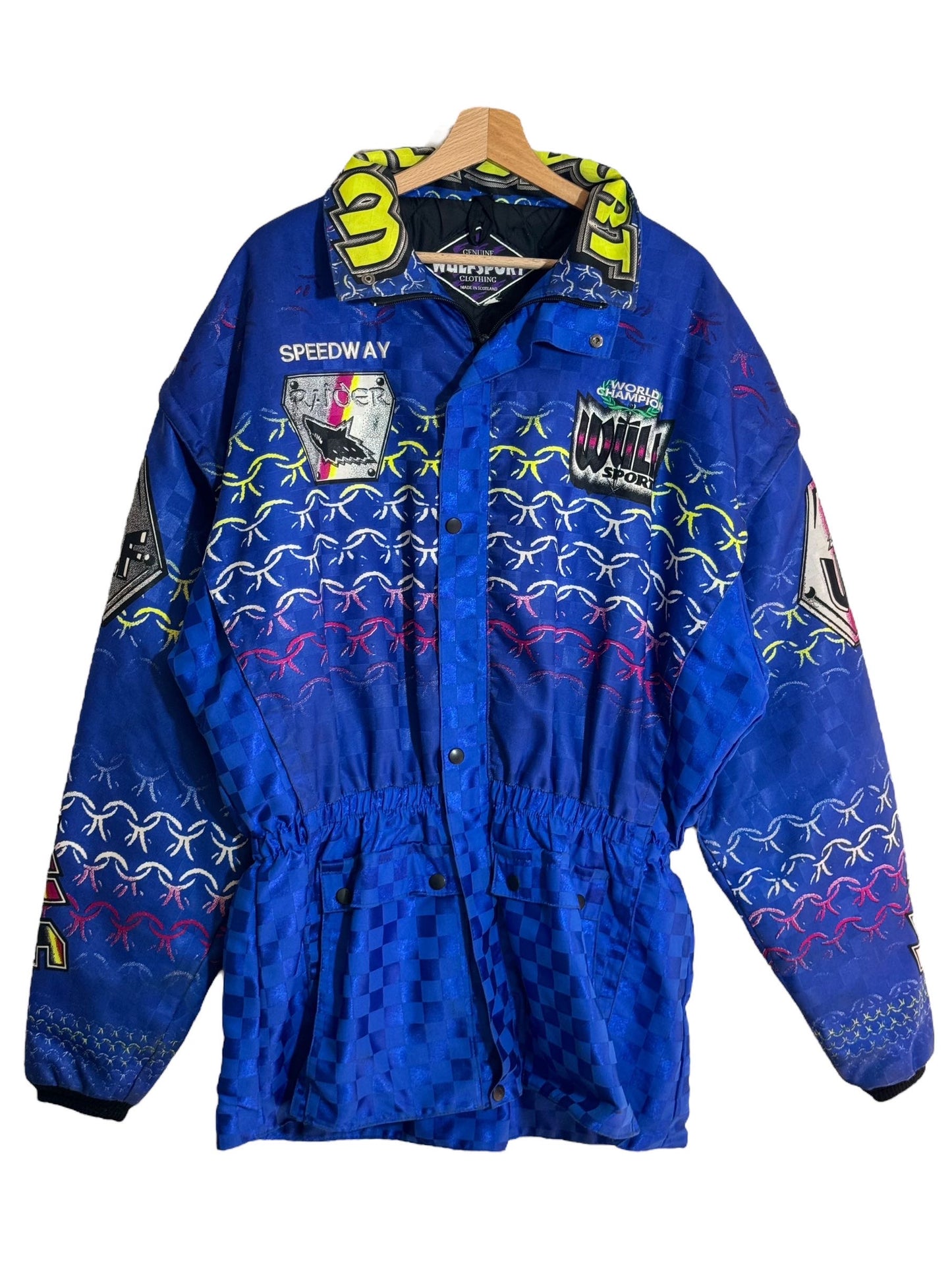 Giacca vintage sportiva Wulfsport (XL)