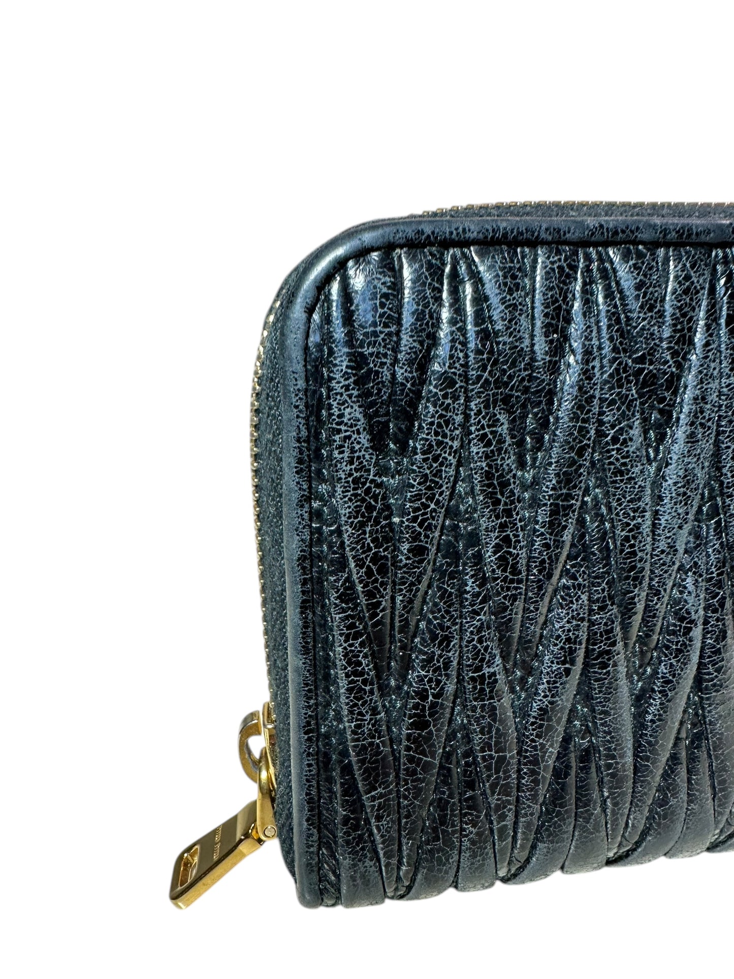 Miu miu portafoglio in pelle
