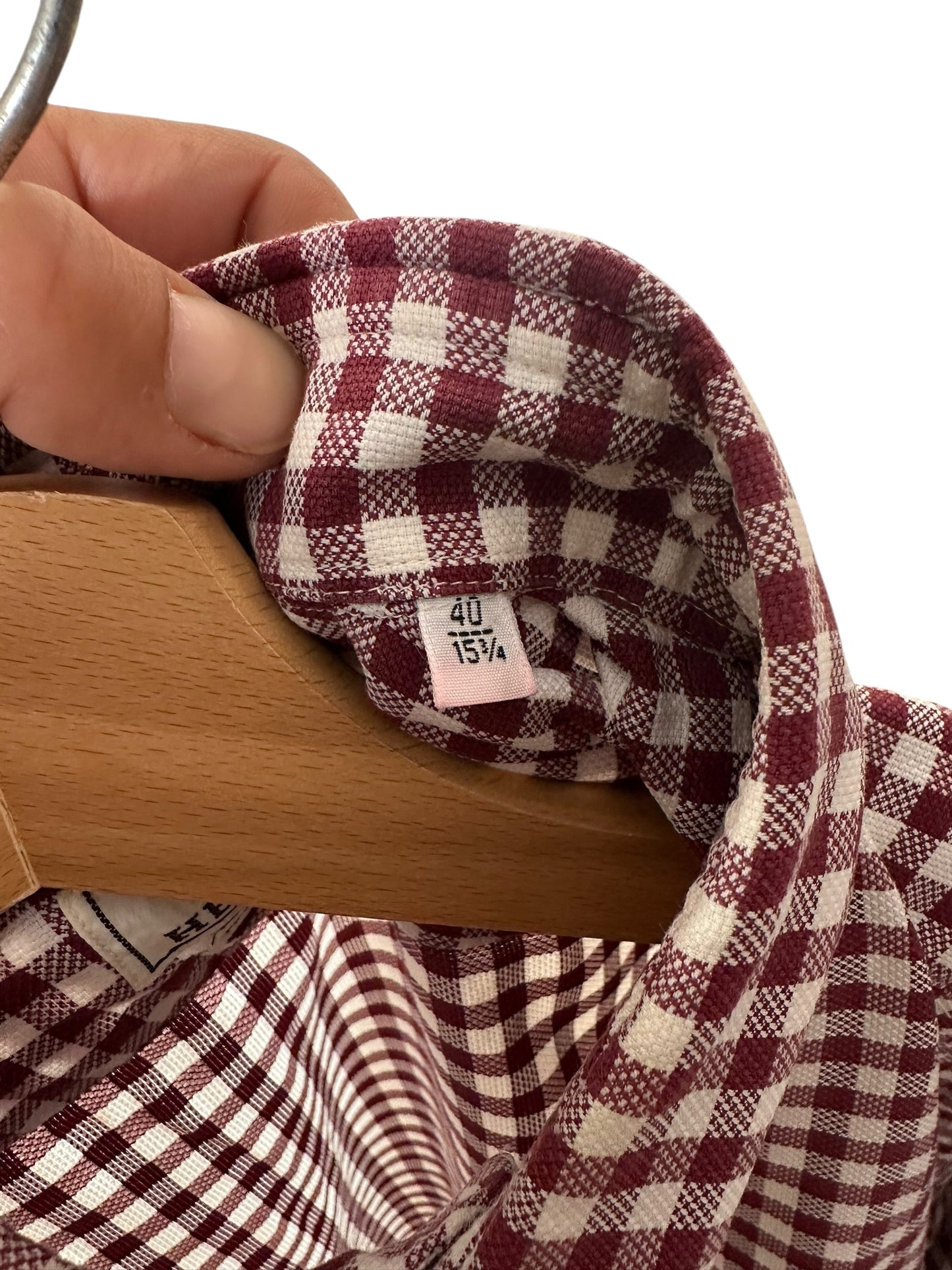 Hermès camicia vintage maschile (M)