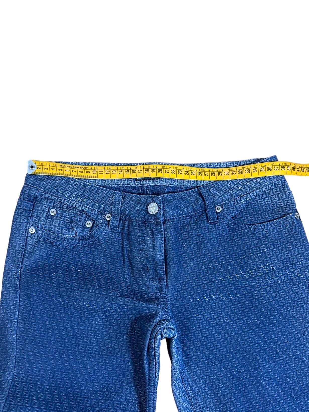Fendi jeans monogram zucchino (S)