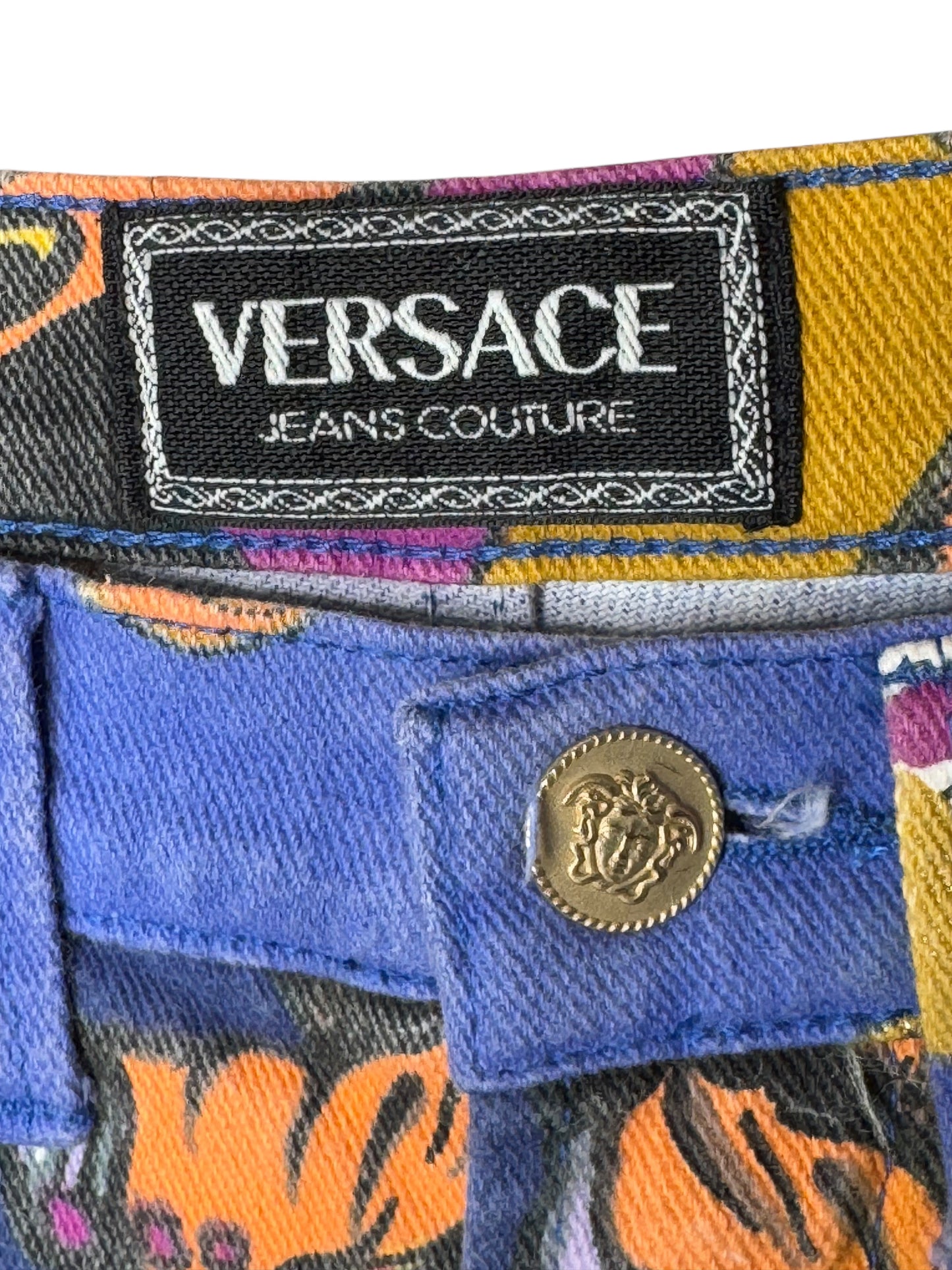 Jeans vintage Versace Jeans Couture “Clown e Stelle” - Taglia 42 IT (28)