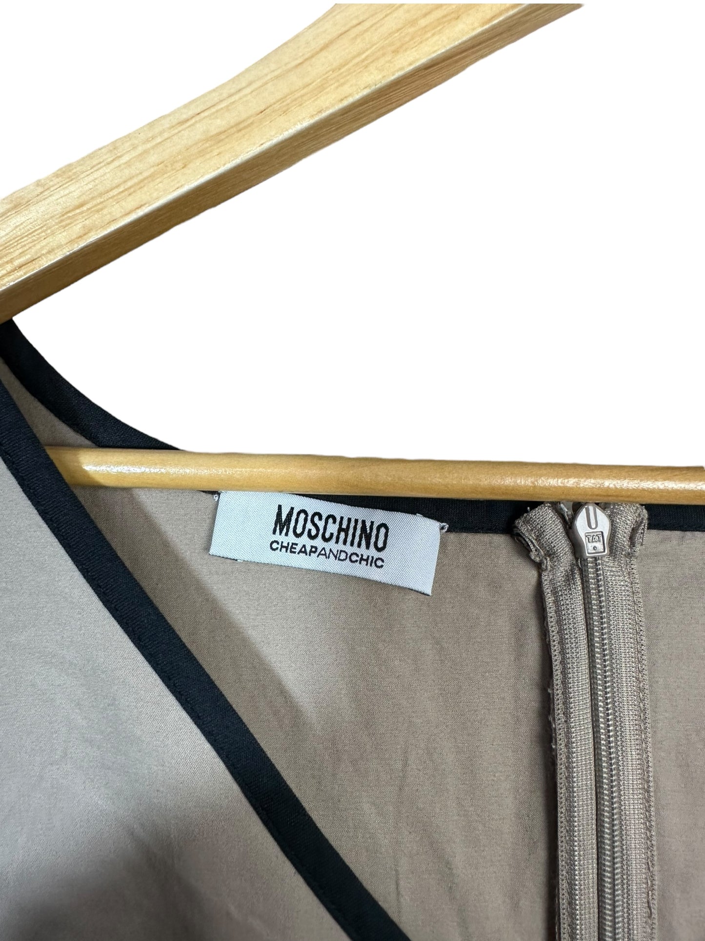 Moschino jeans abito midí. (M)