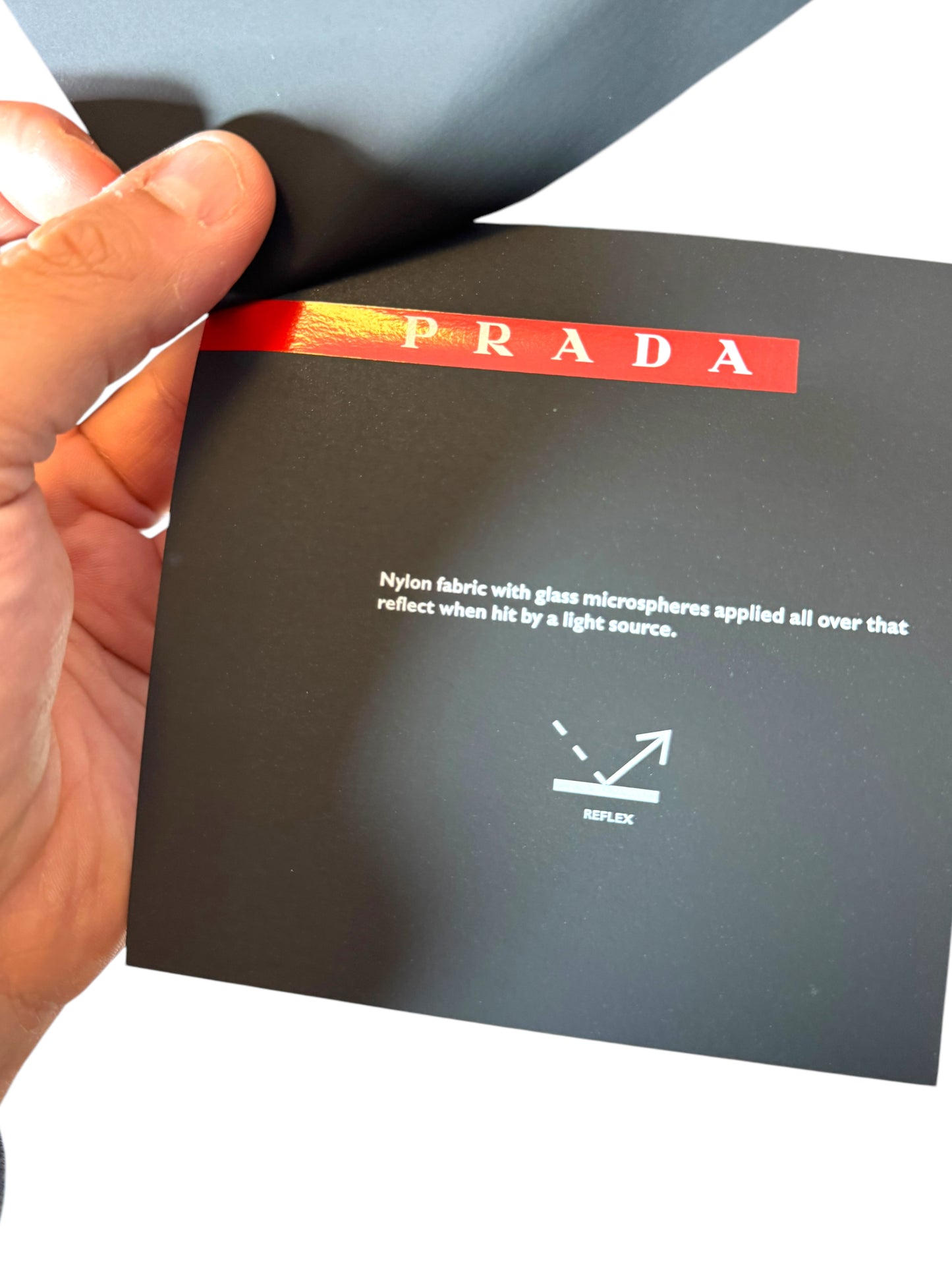 Giacca Prada Linea Rossa LR-LX066 Riflettente Uomo Taglia L