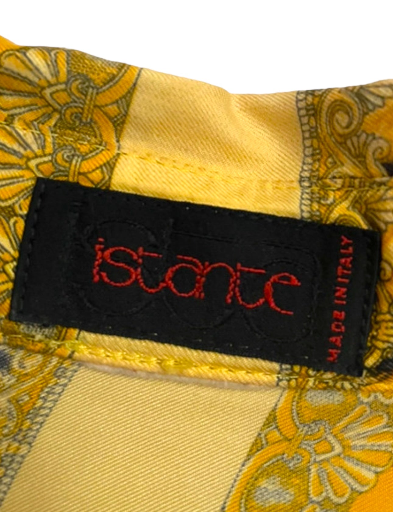 Camicia donna vintage Istante di Gianni Versace – Stampa barocca animalier