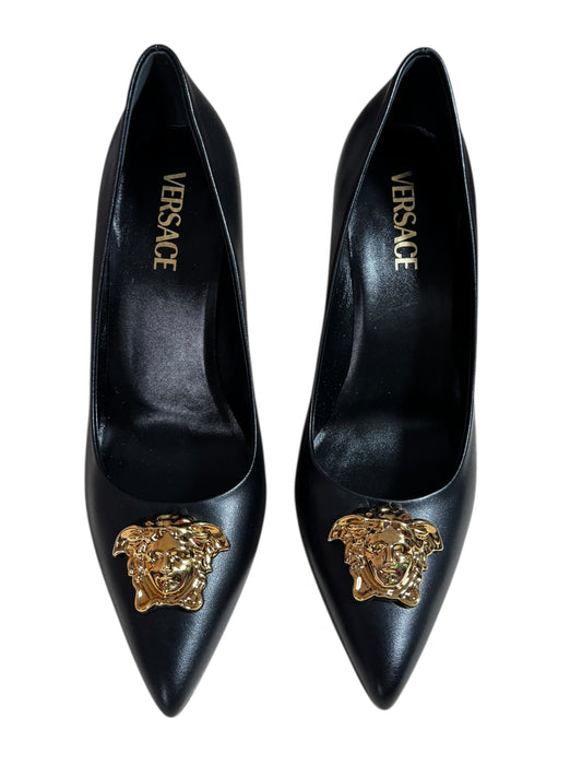 Versace décolleté La Medusa in pelle