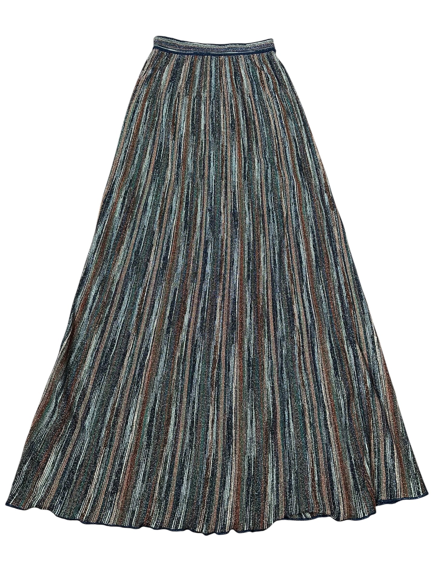 Missoni maxi gonna in lurex (M)