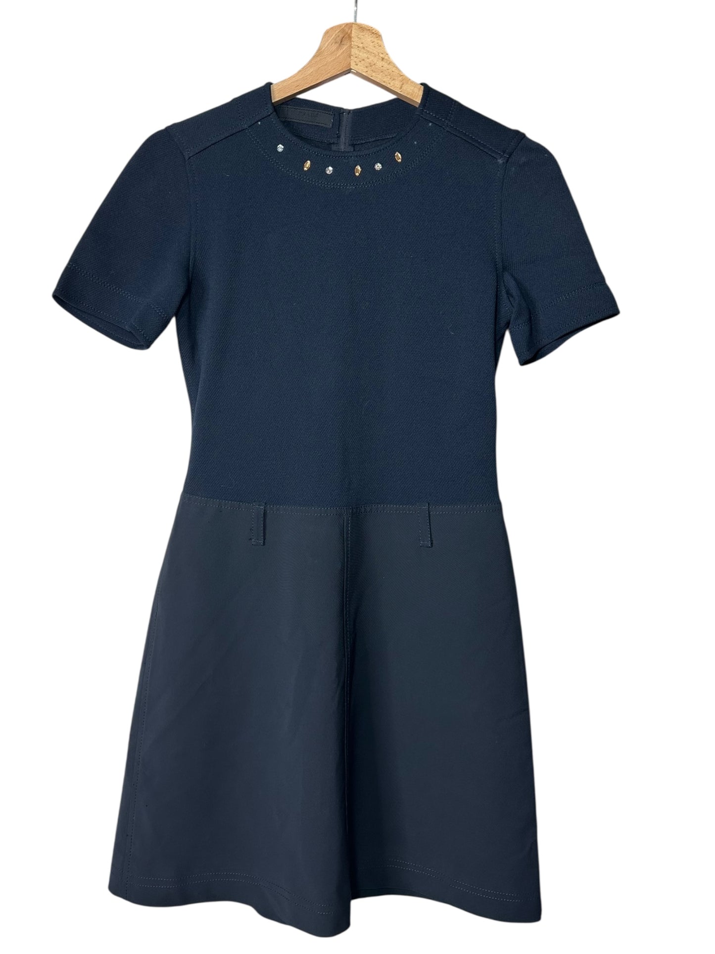 Prada mini abito in nylon e cotone (S)