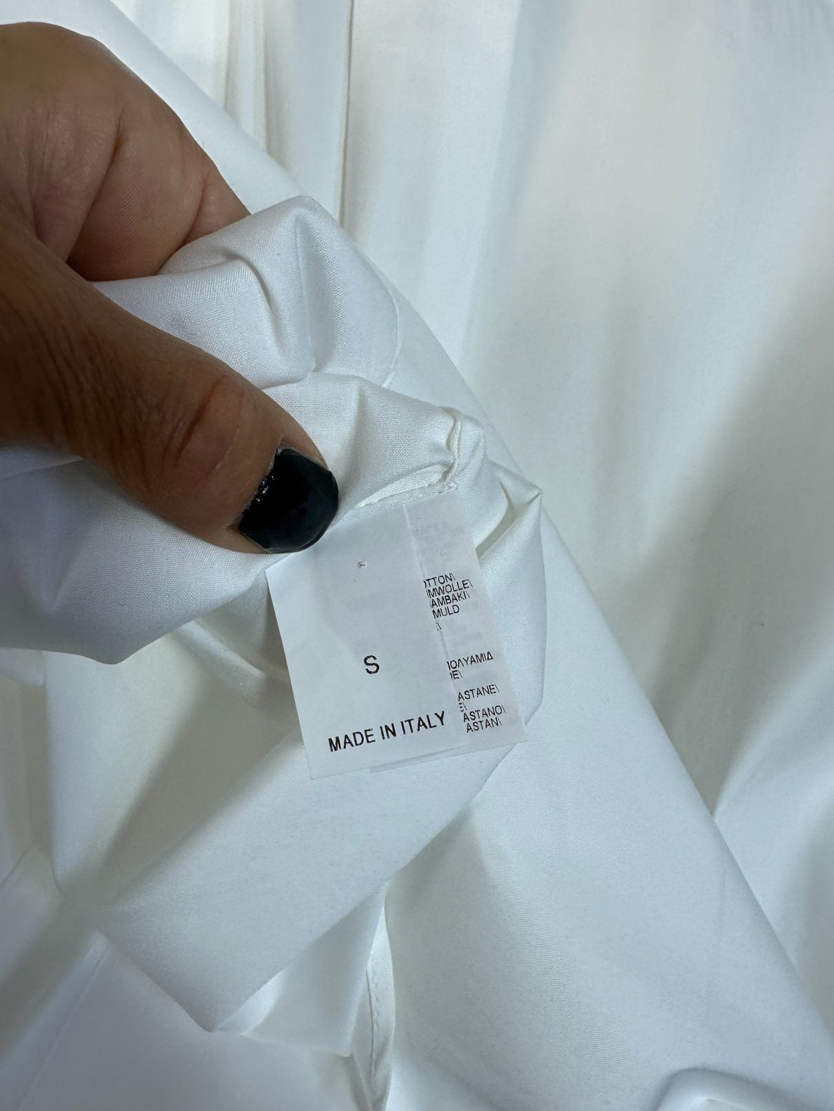 Brunello Cuccinelli camicia con inserto (S)