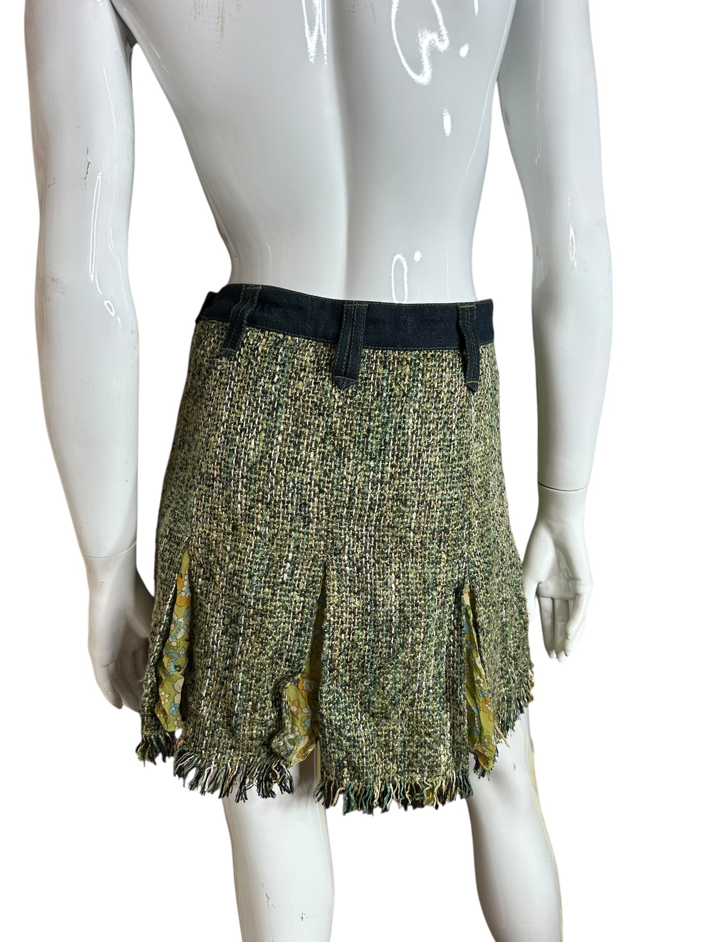 D&G Dolce & Gabbana mini gonna vintage (S)